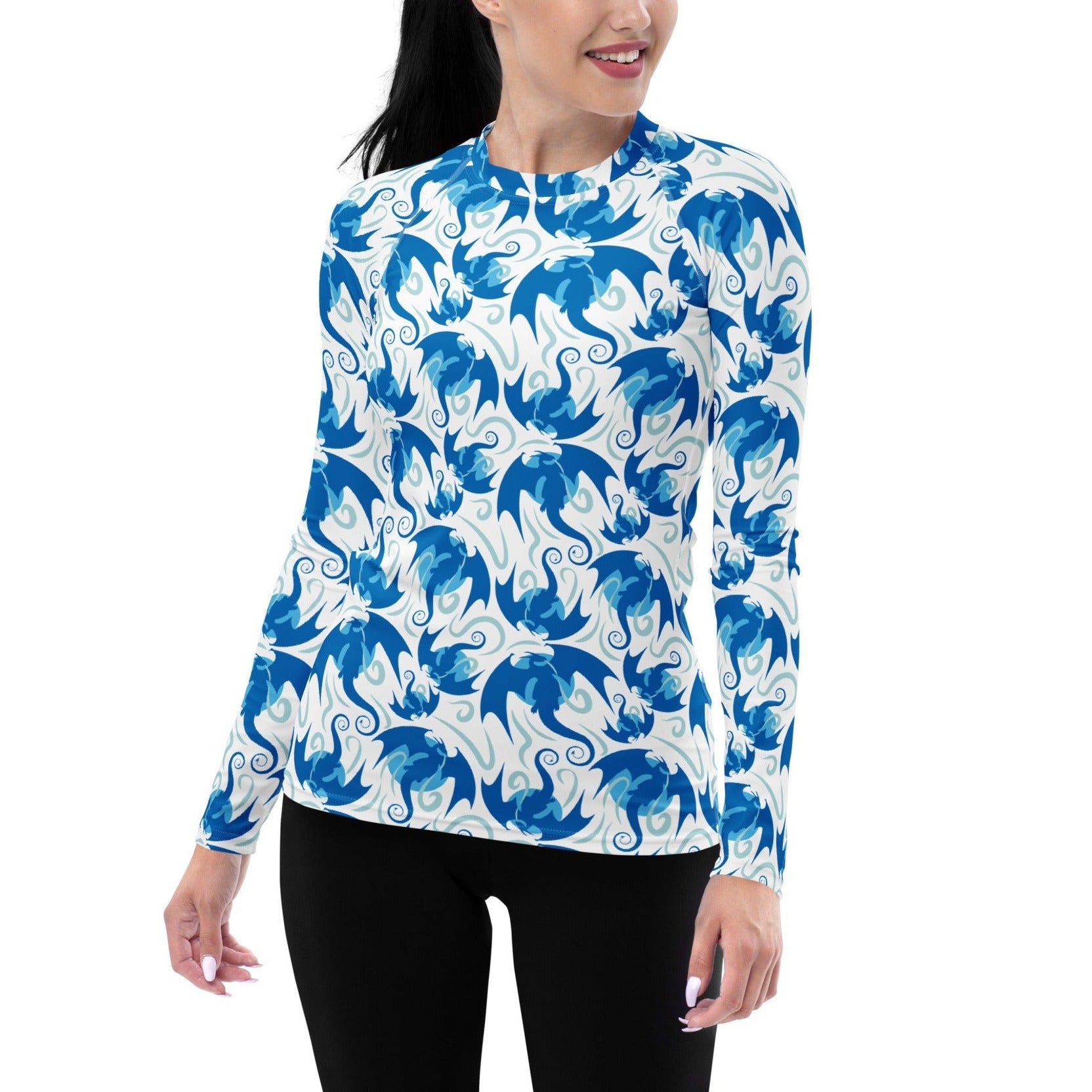 Flying Dragons Rash Guard Top (POD)