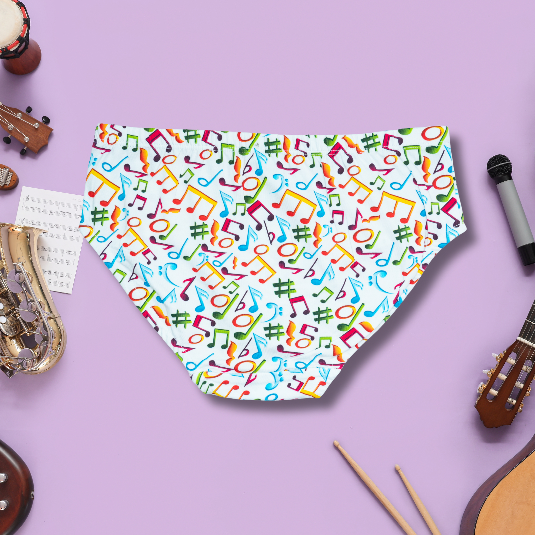 Music & Theatre Kids Underwear- 3 Pack