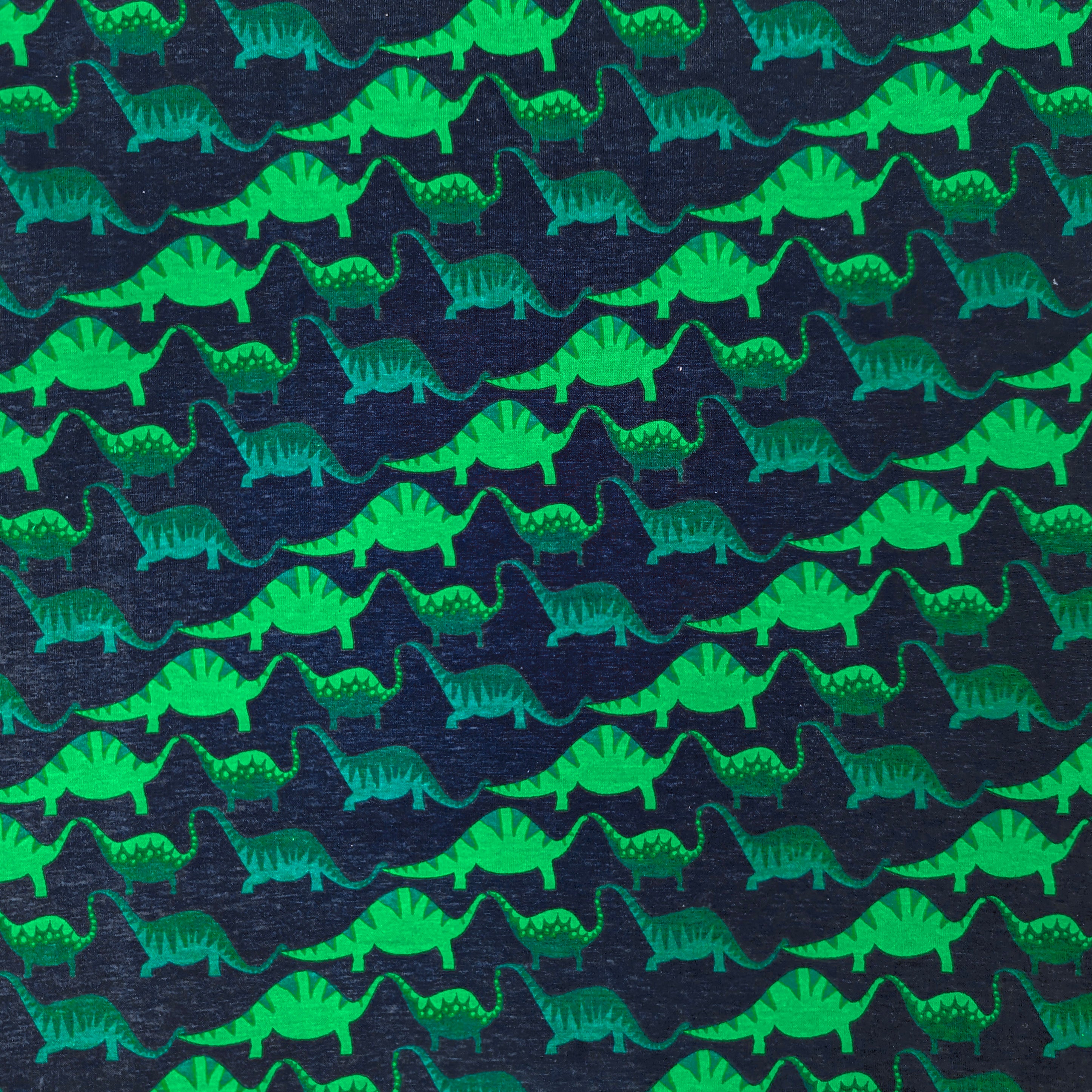 Dinosaur Waves Fit & Flare Dress [FINAL SALE]
