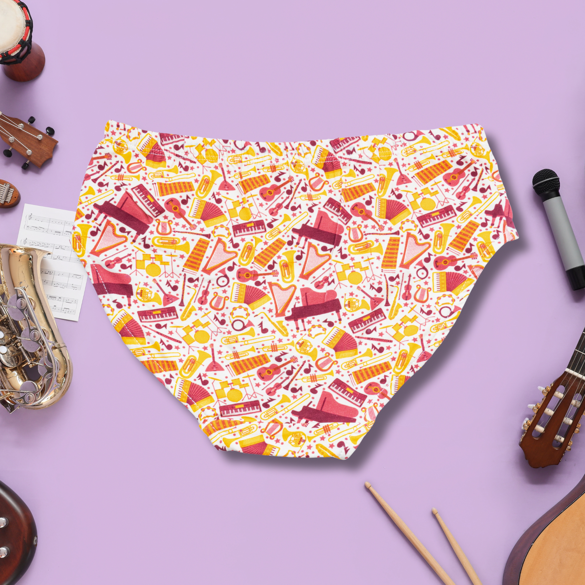 Music & Theatre Kids Underwear- 3 Pack