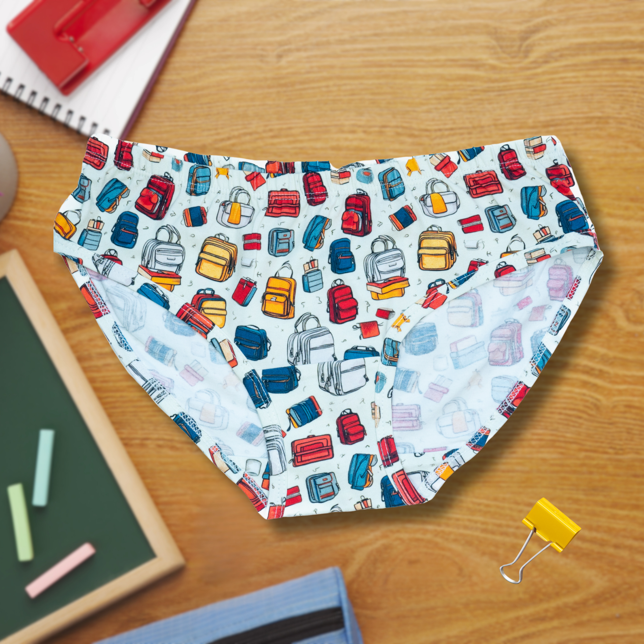 School Fun Adults Underwear- 3 Pack