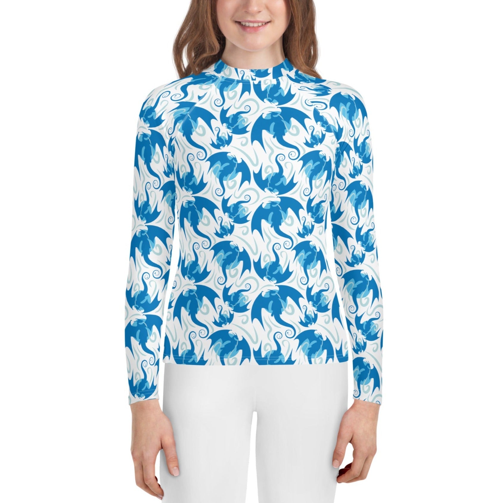 Flying Dragons Youth Rash Guard (POD)