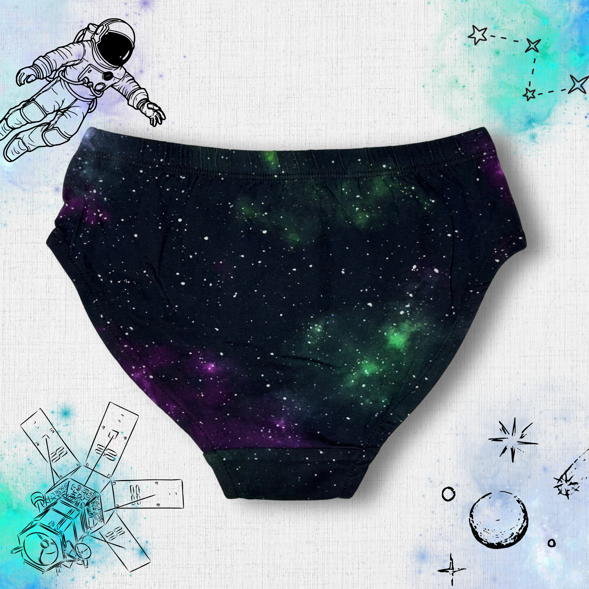 Space Kids Underwear - 3 Pack