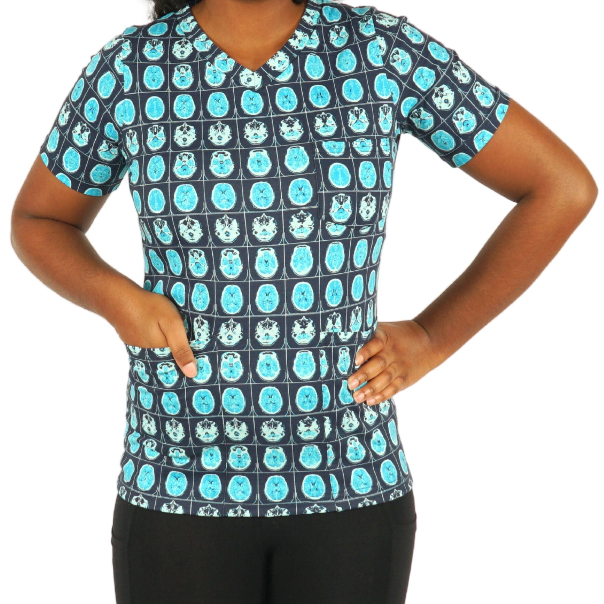Brain Scans Tunic Top