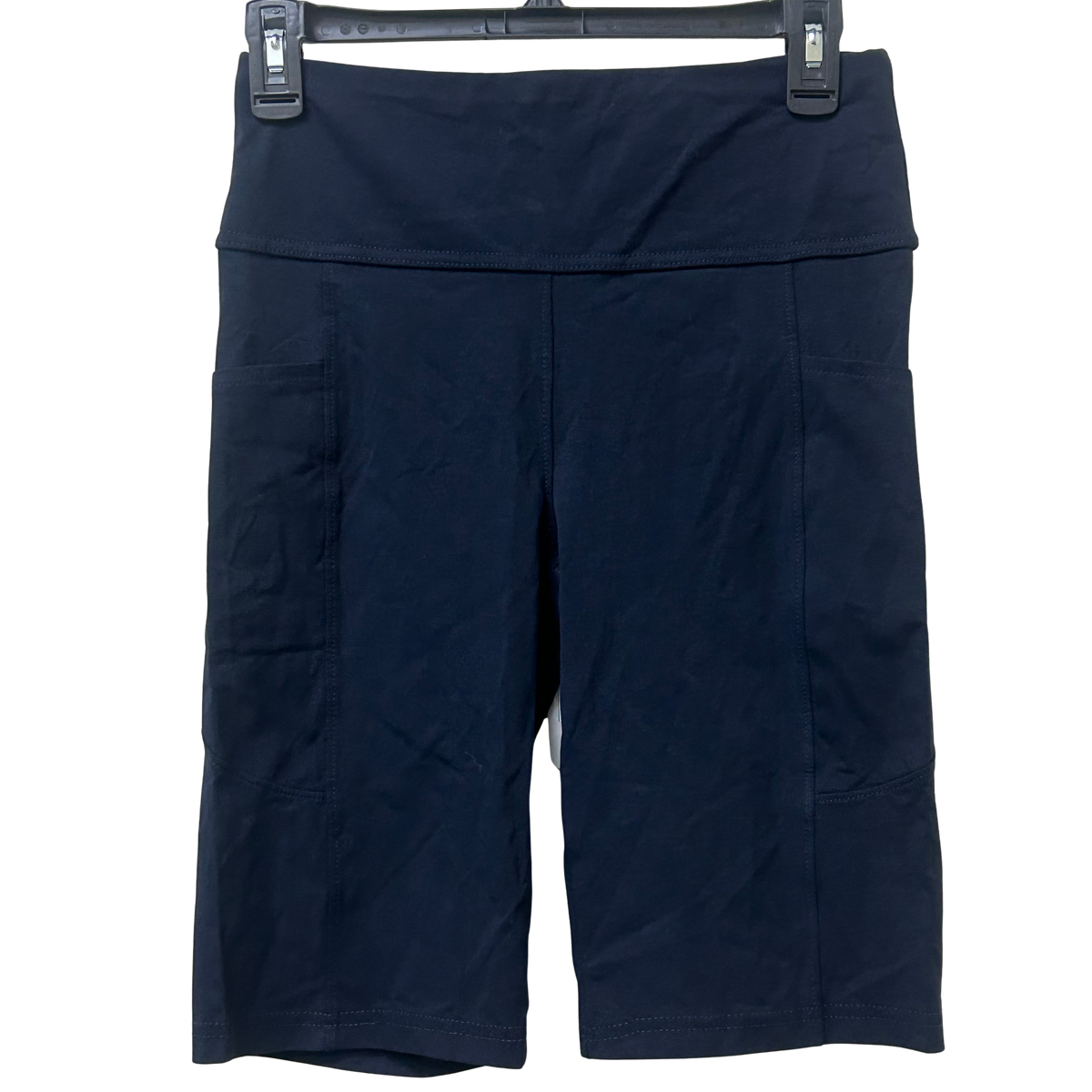 Dark Navy Biker Shorts Sample - S
