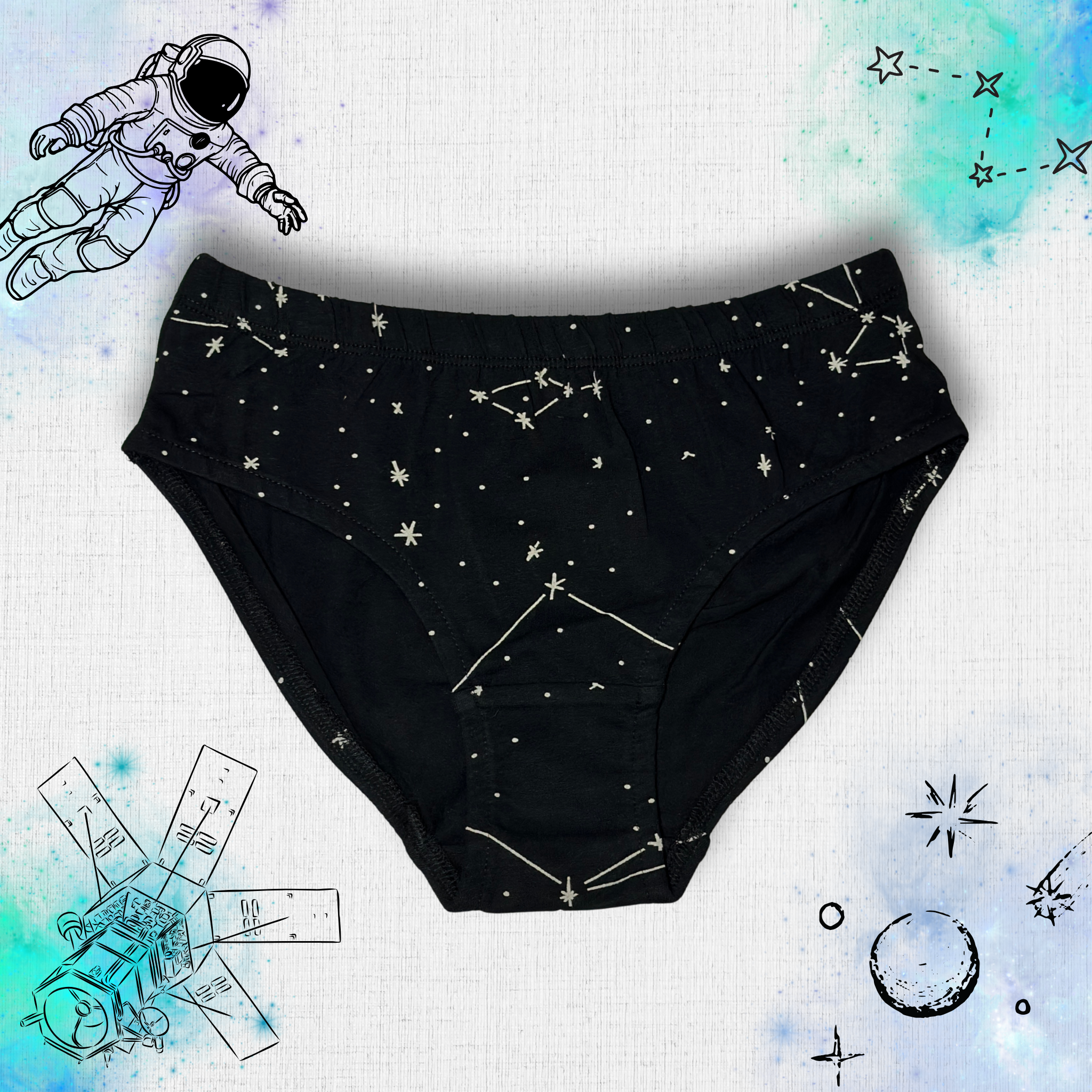 Space Kids Underwear - 3 Pack