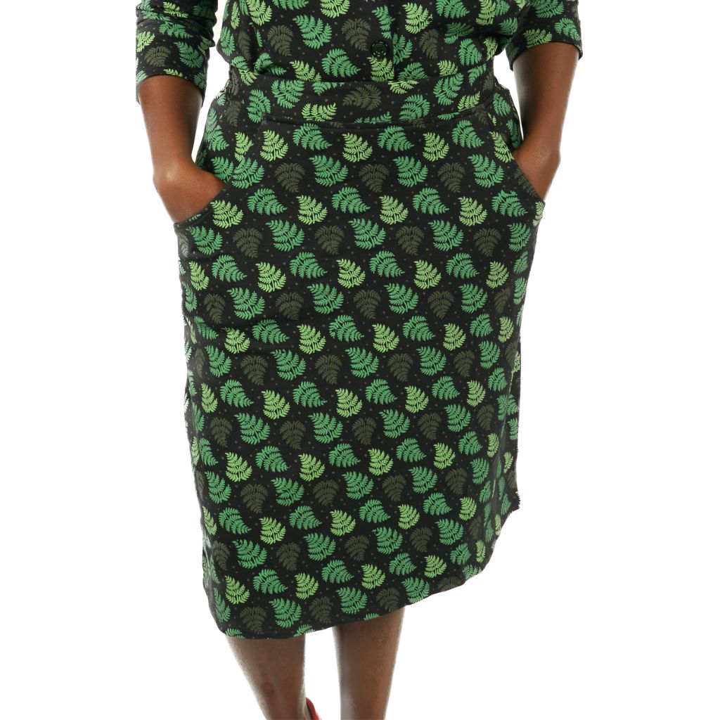 Ferns A-Line Skirt