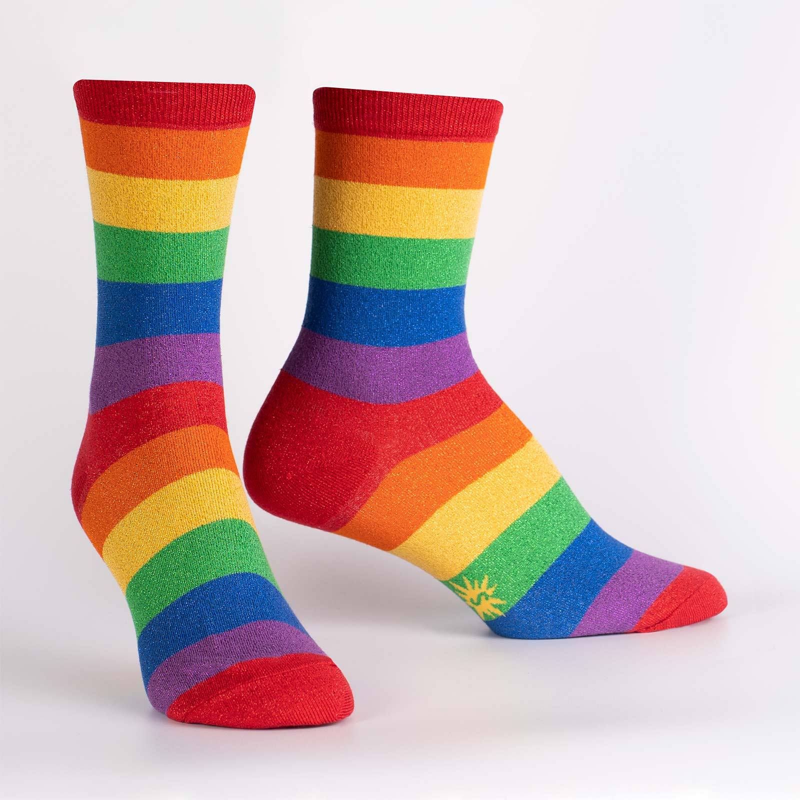 March With Pride Crew Socks