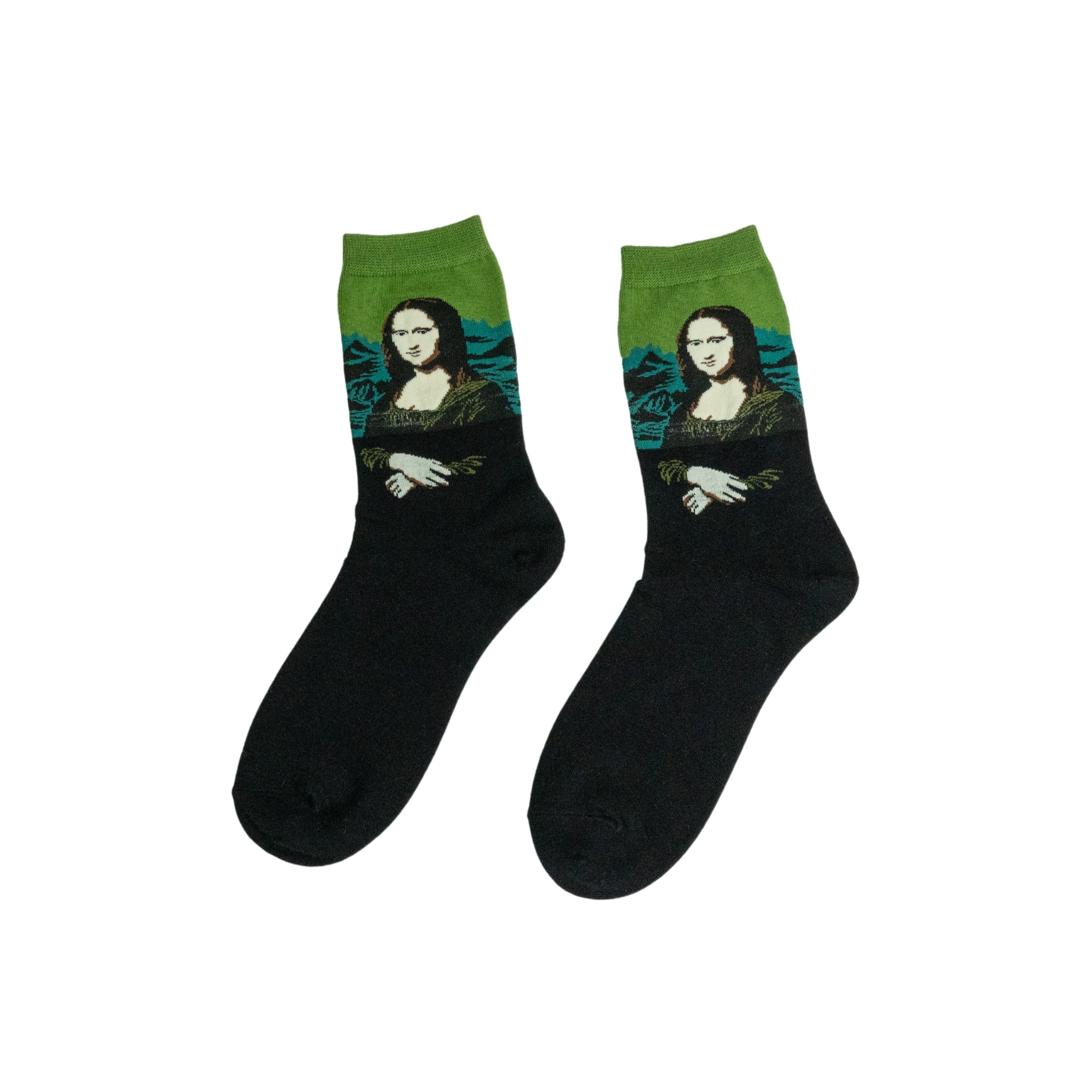 Mona Lisa Art Socks