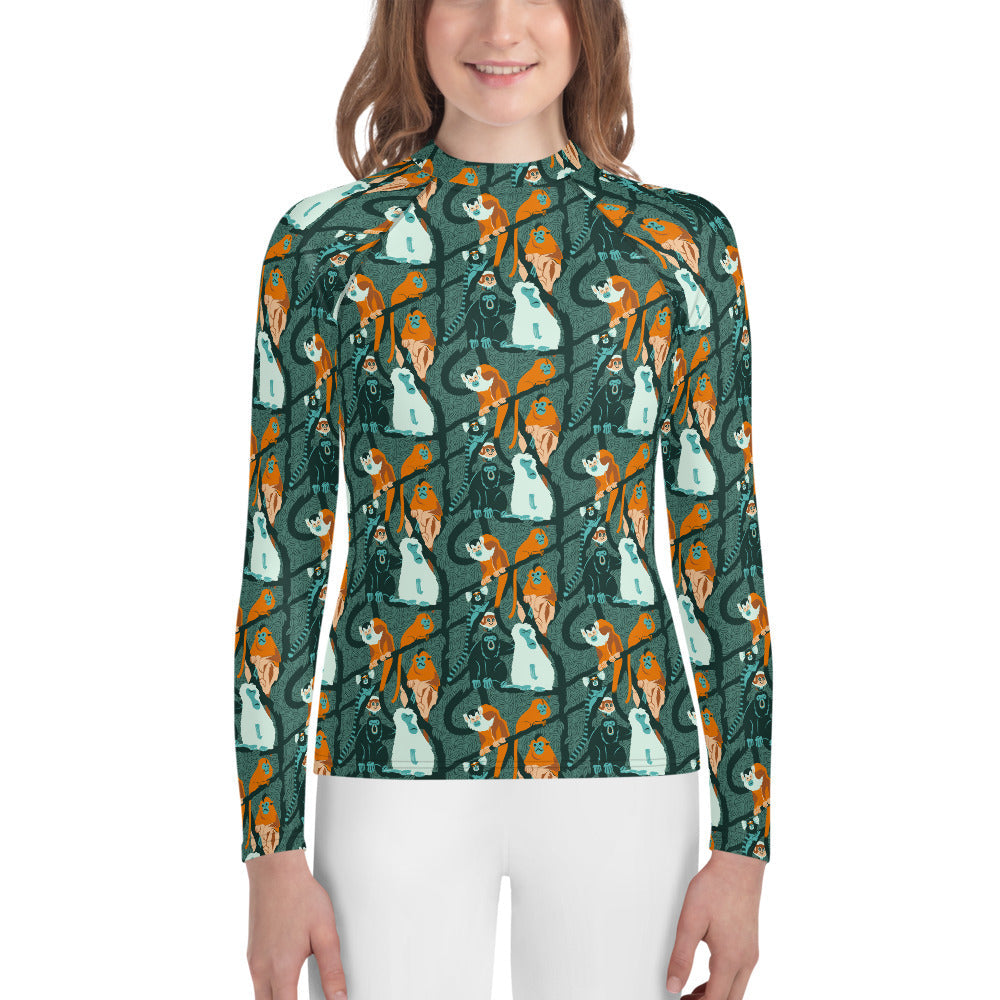 Barrel of Monkeys Youth Rash Guard (POD)