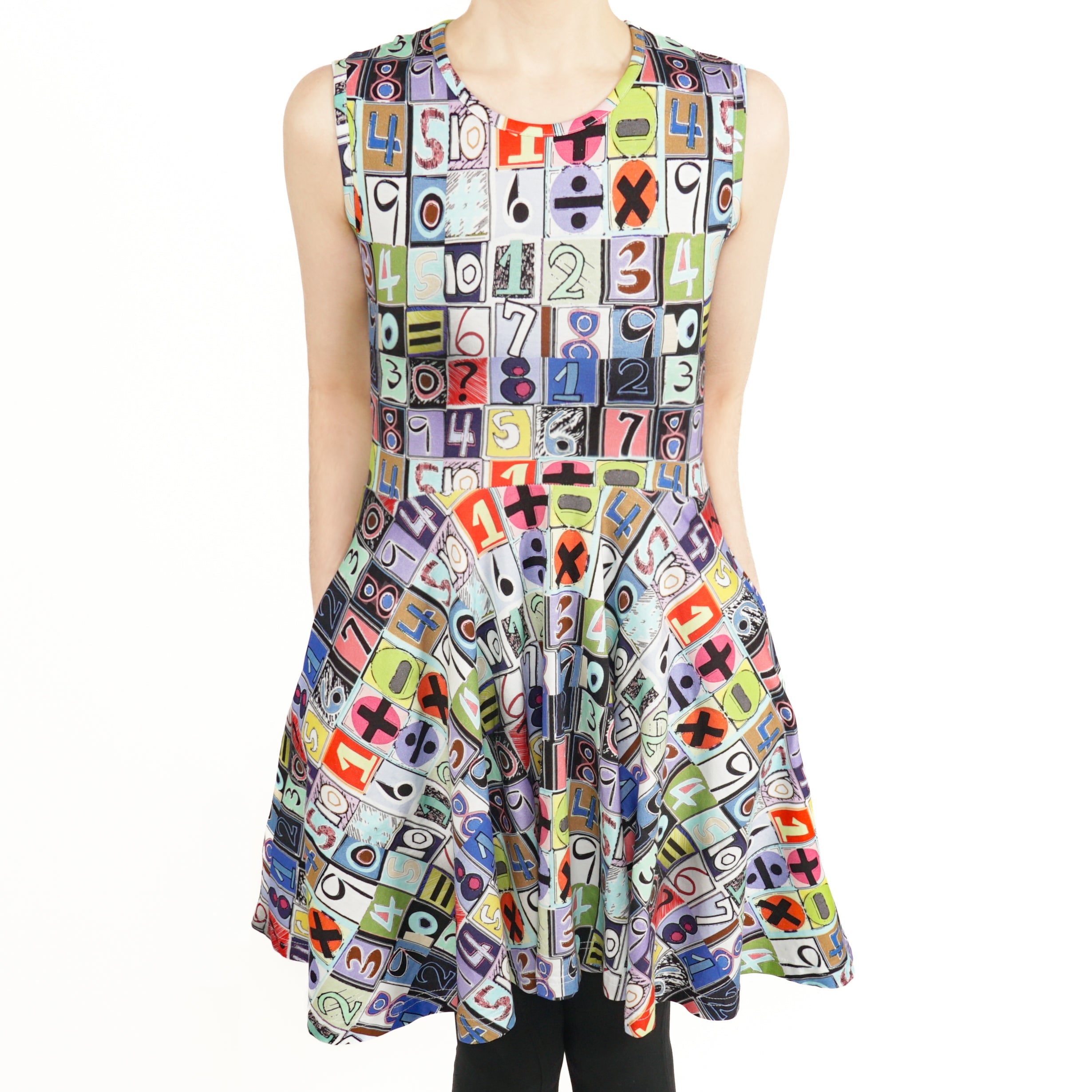Math Doodles Kids Twirl Dress