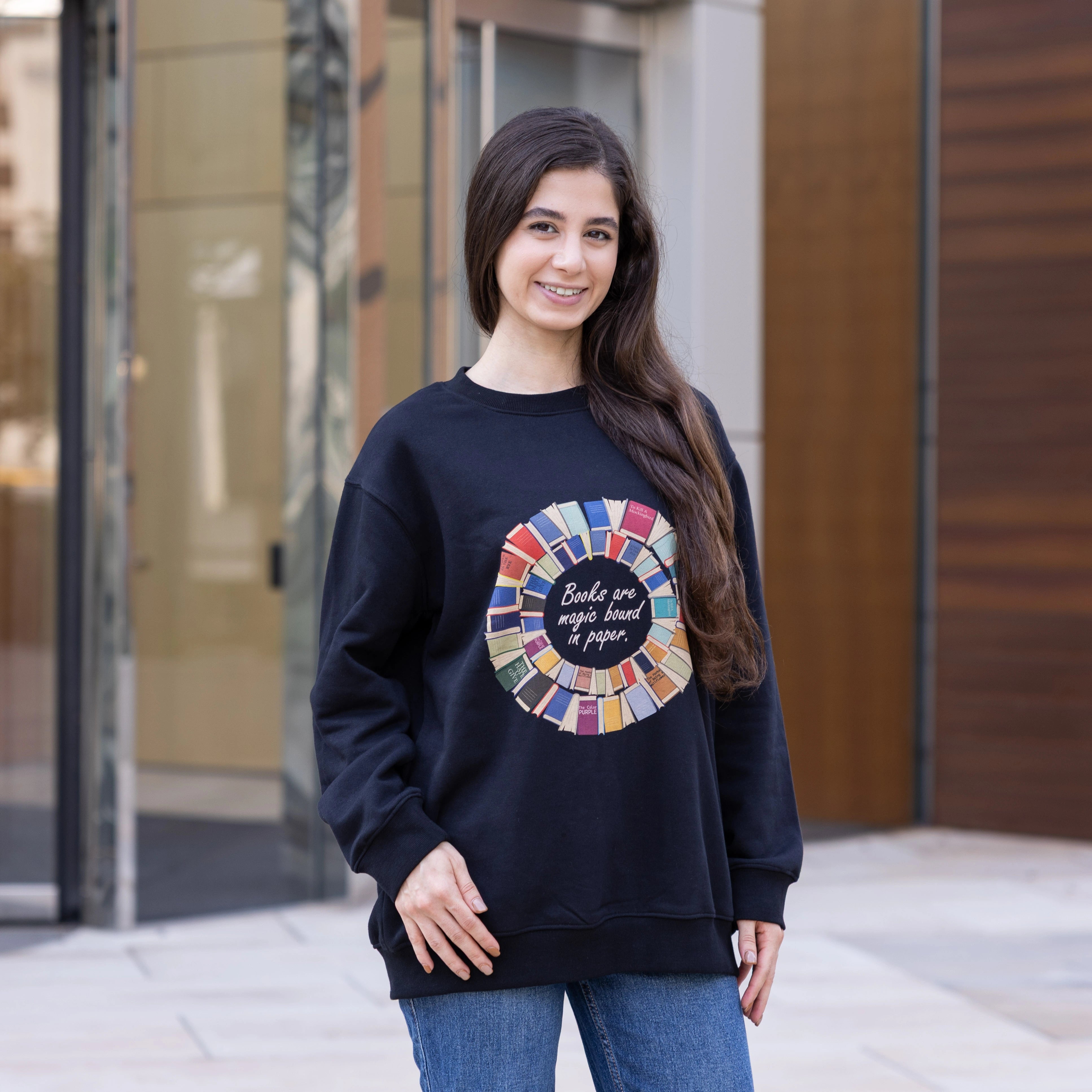 Books Are Magic Adults Sweatshirt