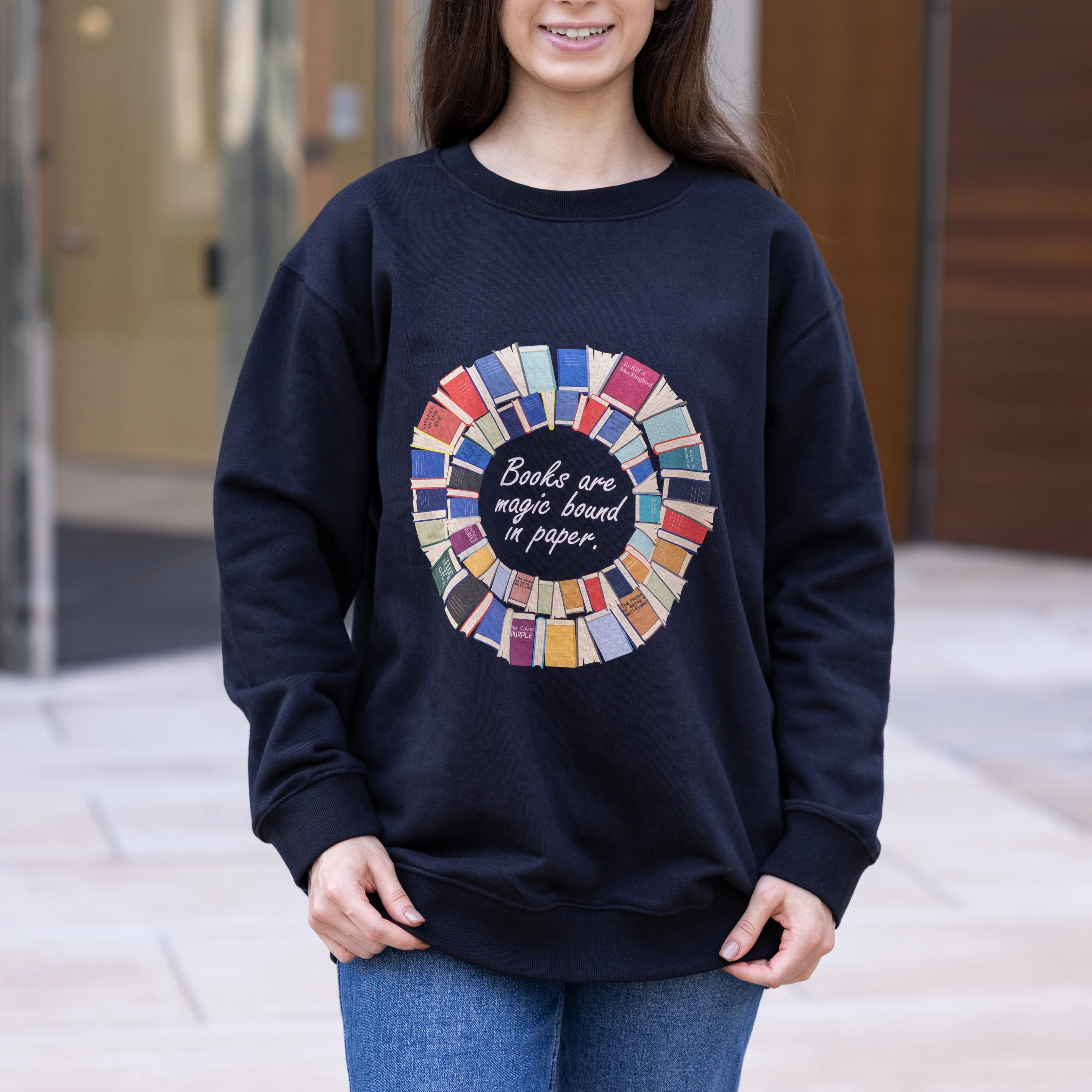 Books Are Magic Adults Sweatshirt