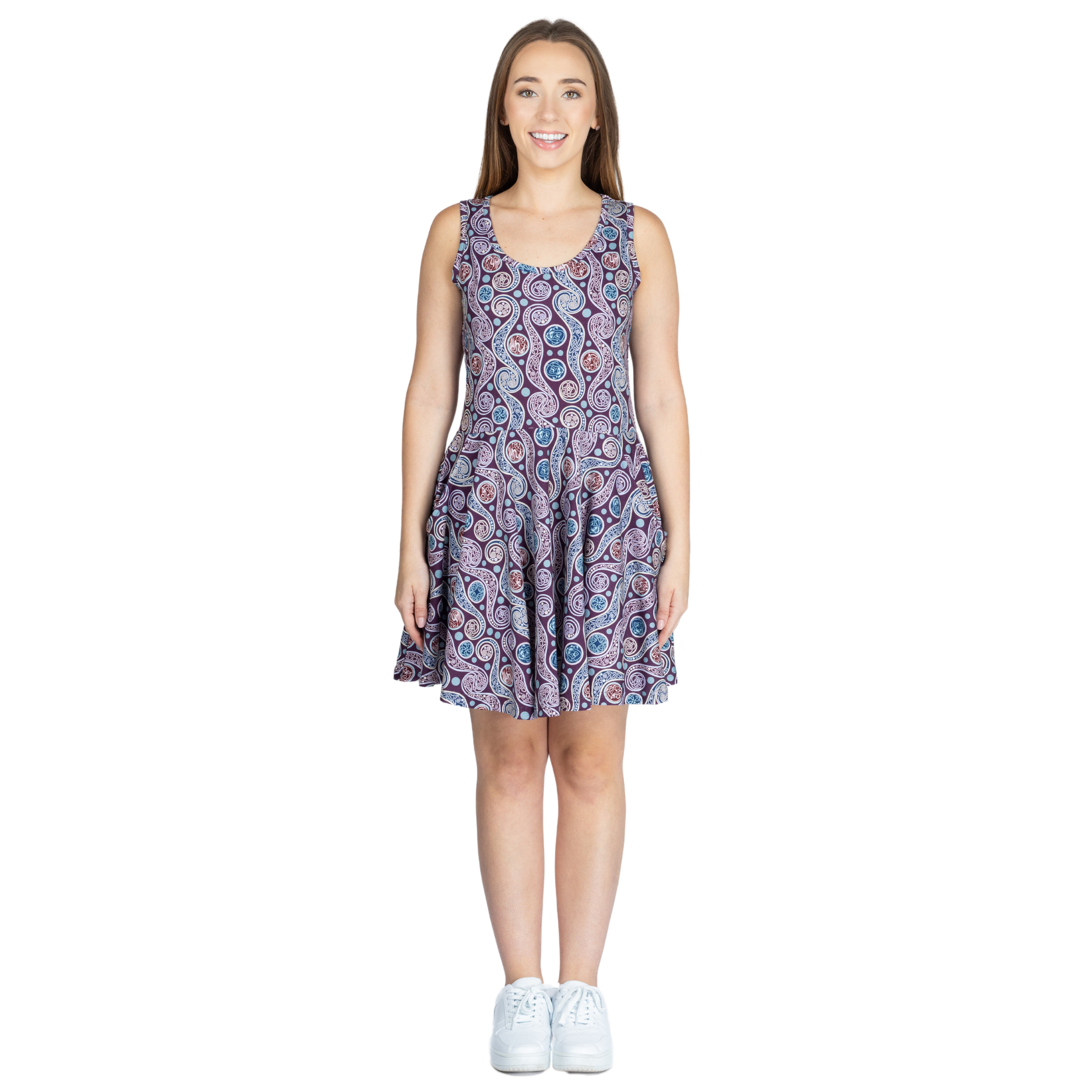 Celtic Paisley Skater Dress