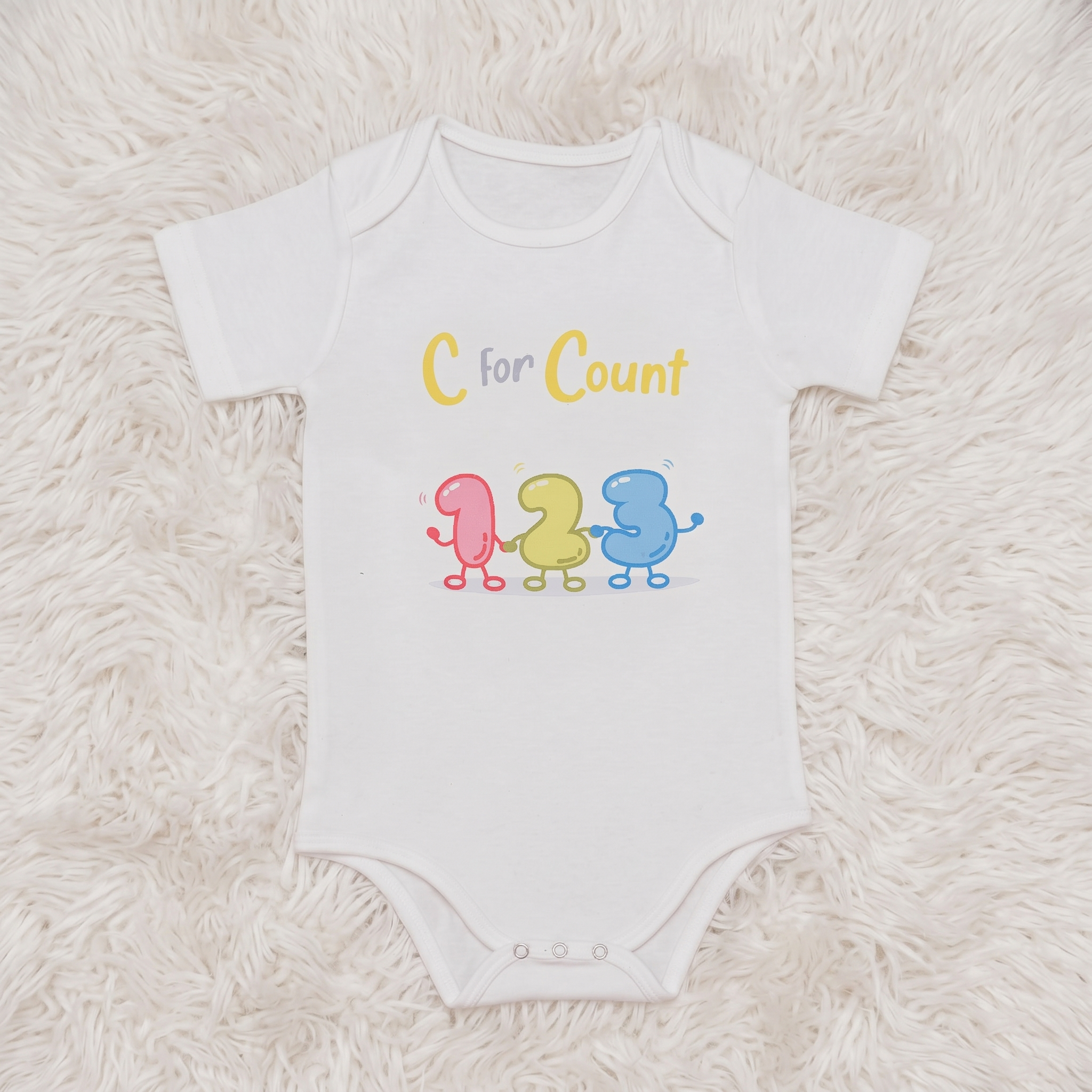 ABCs of Math Baby Bodysuits
