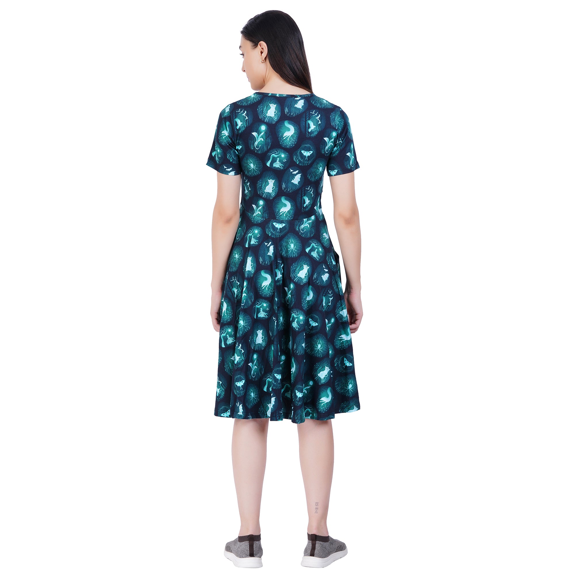 Creatures of the Night Twirl Dress