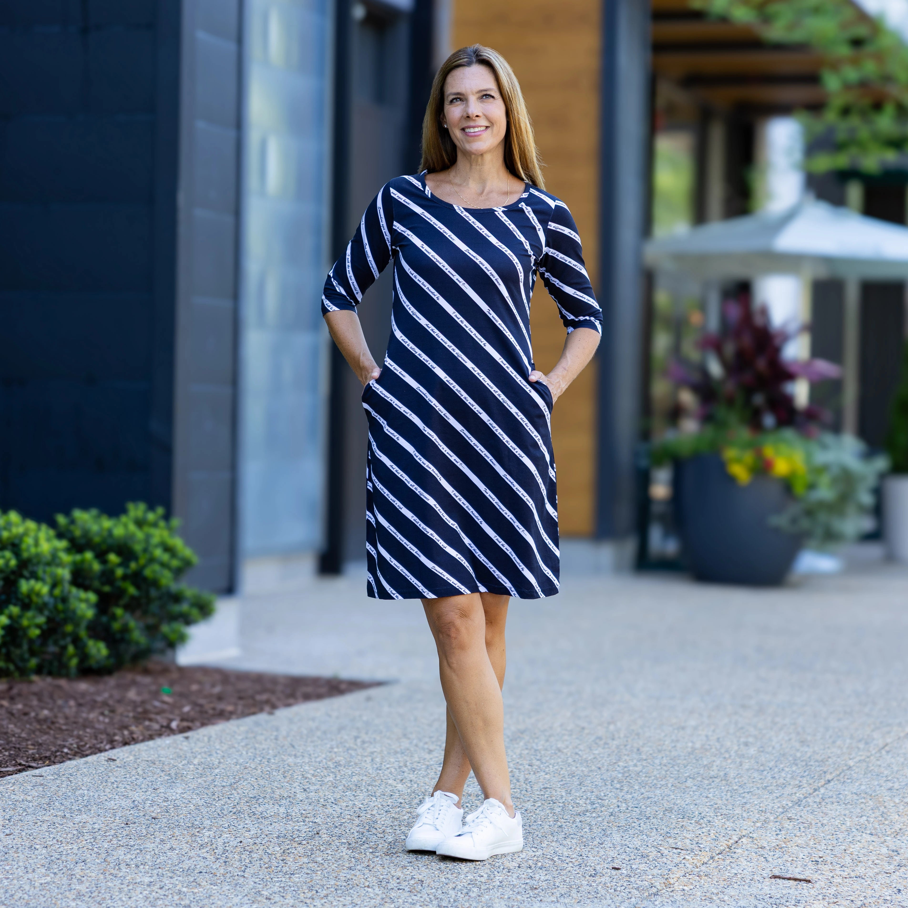 The Road Not Taken Sheath Dress