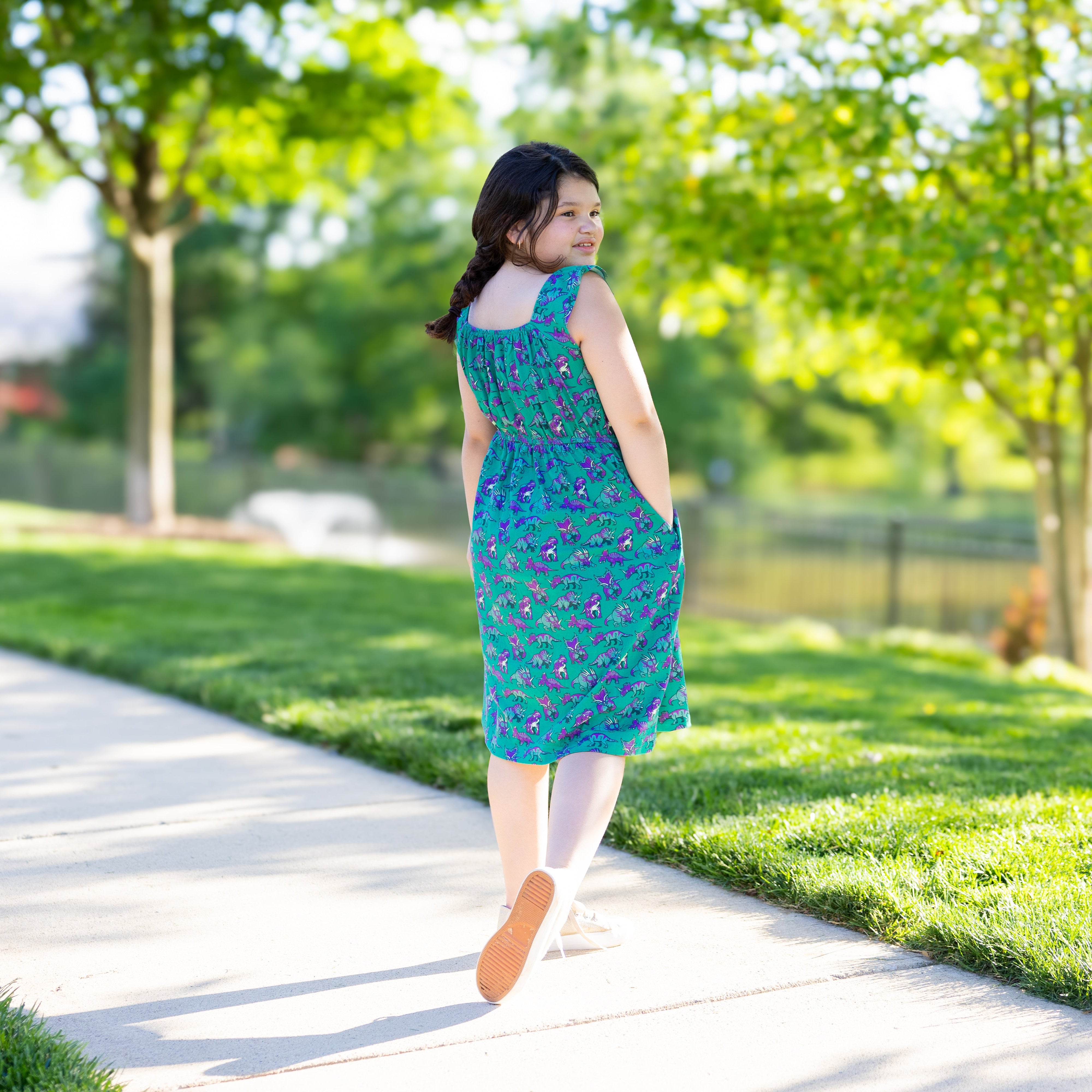 Ceratopsids Kids Dress