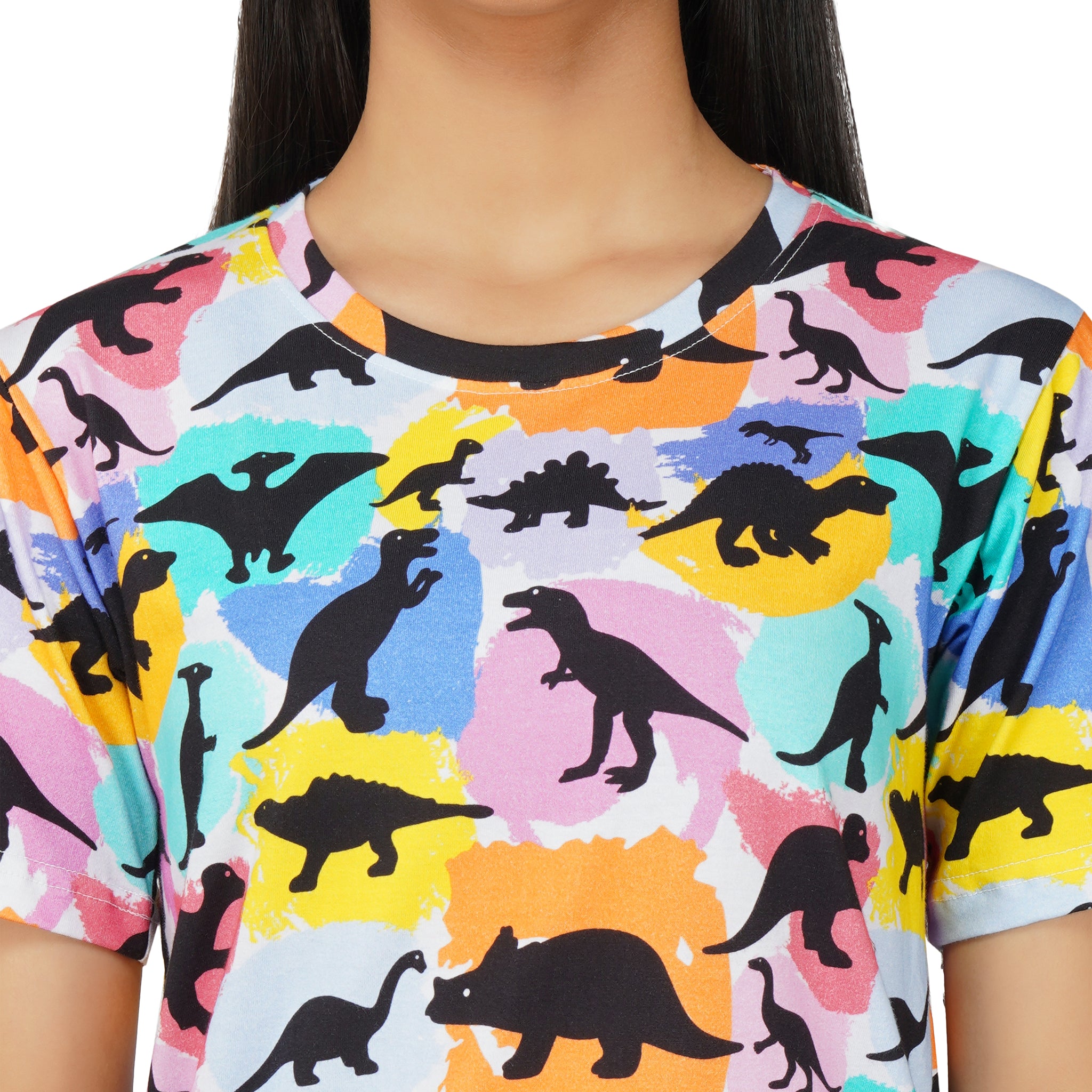 Dinosaurs & Colors Kids T-Shirt
