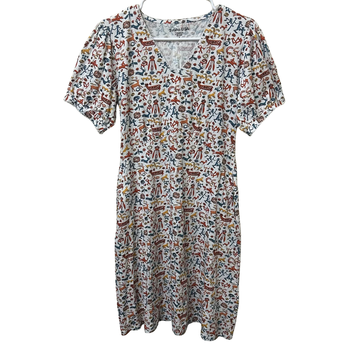 Petroglyphs Dress Sample- S