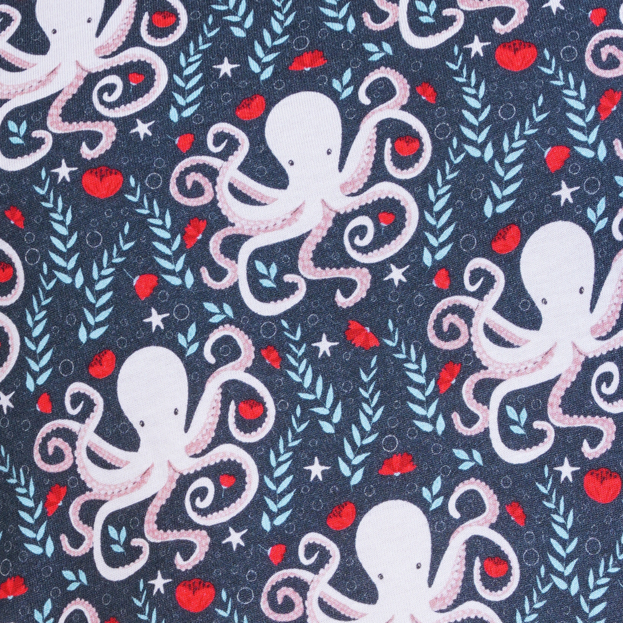 Floral Octopus Skater Dress