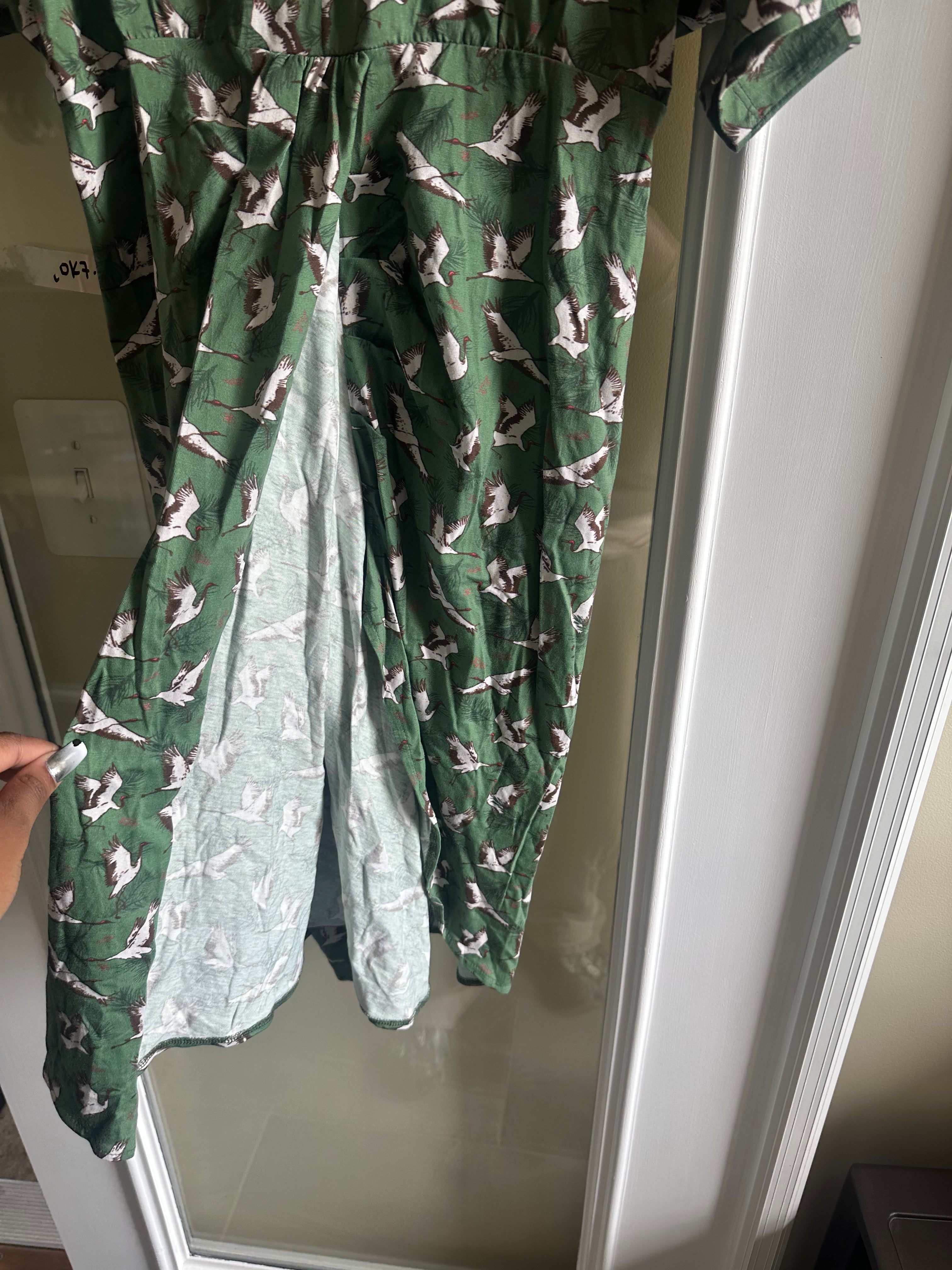 Cranes Dress Sample - S