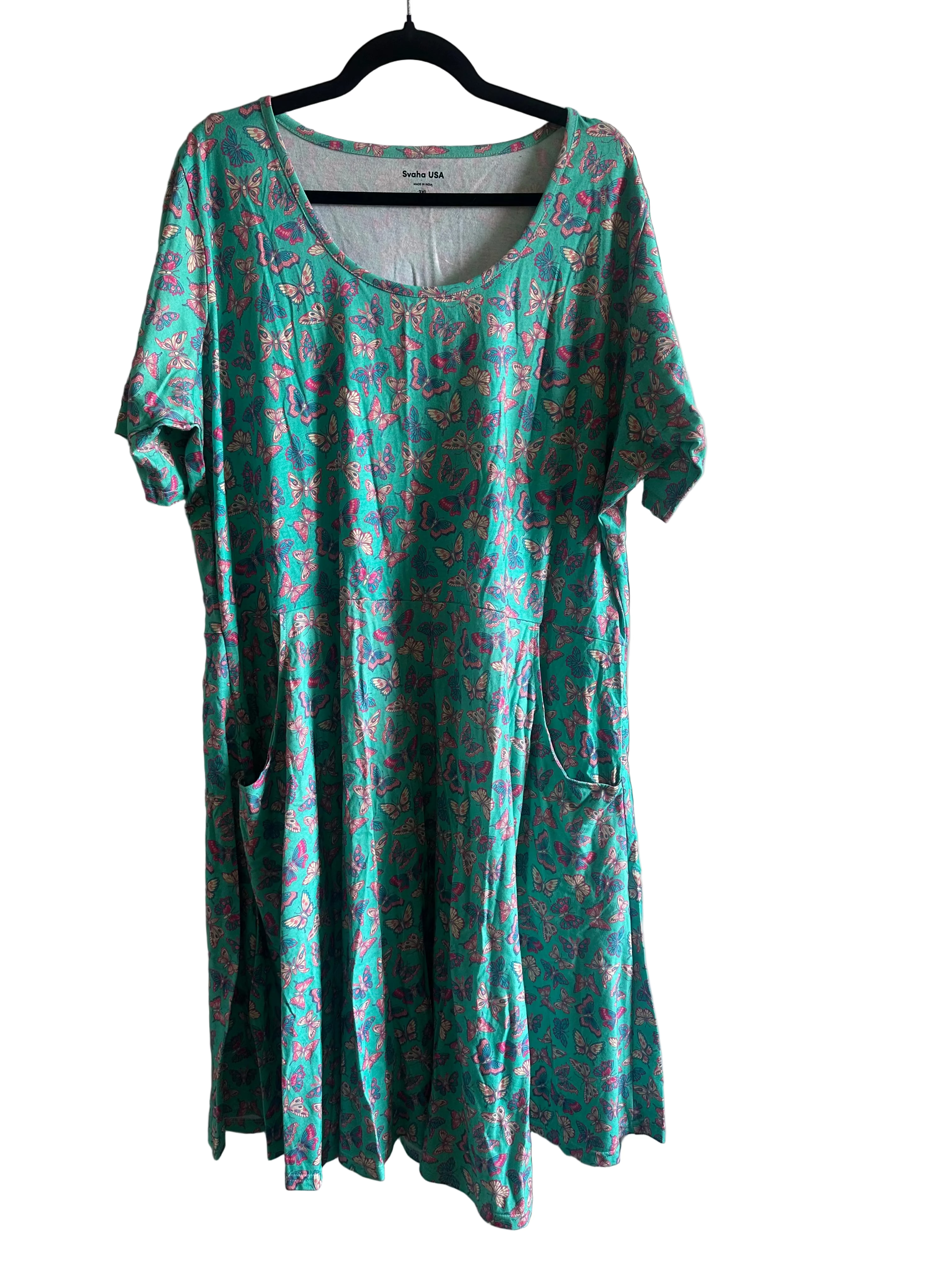 Butterfly Meadows Dress Sample - 3XL