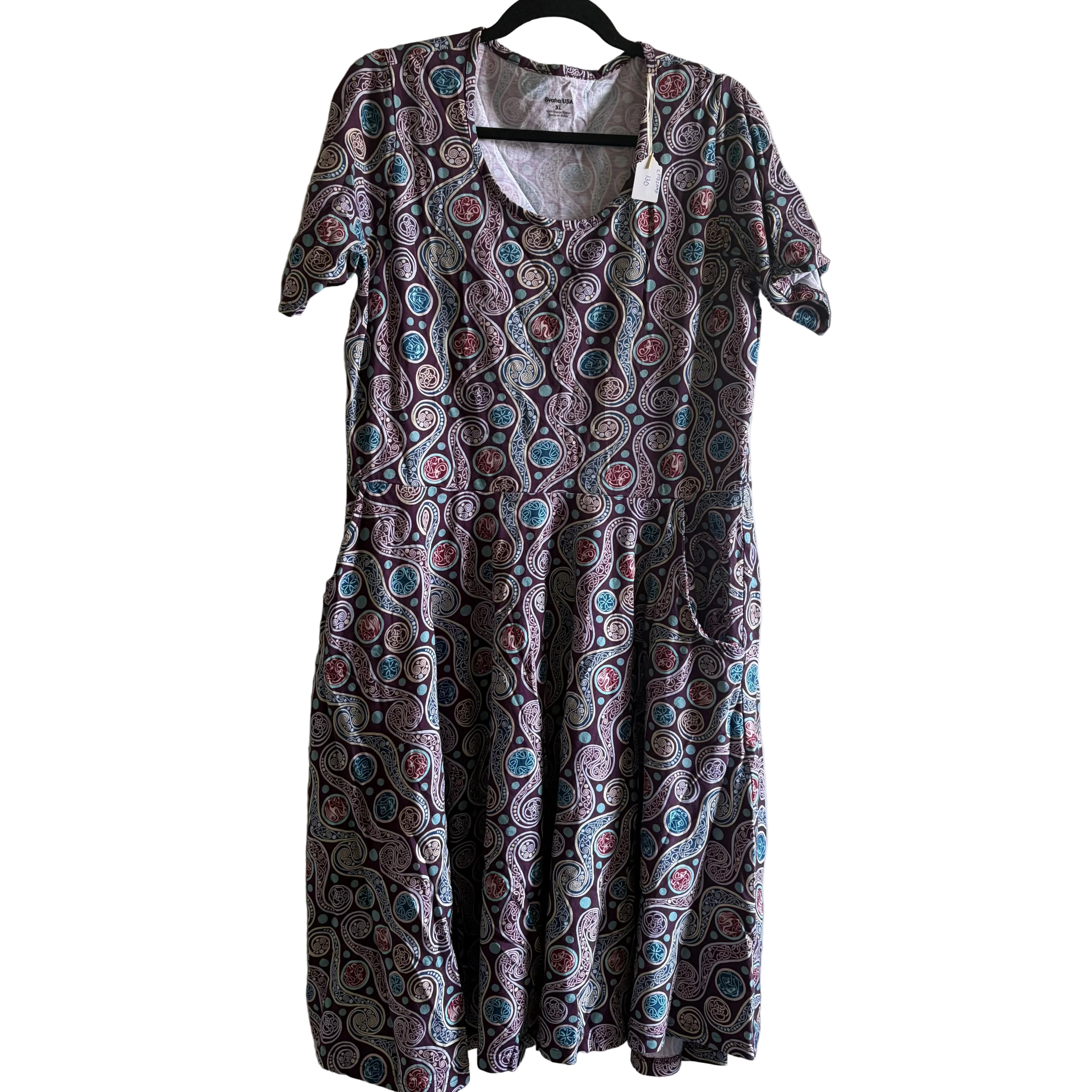 Celtic Paisley Dress Sample - XL