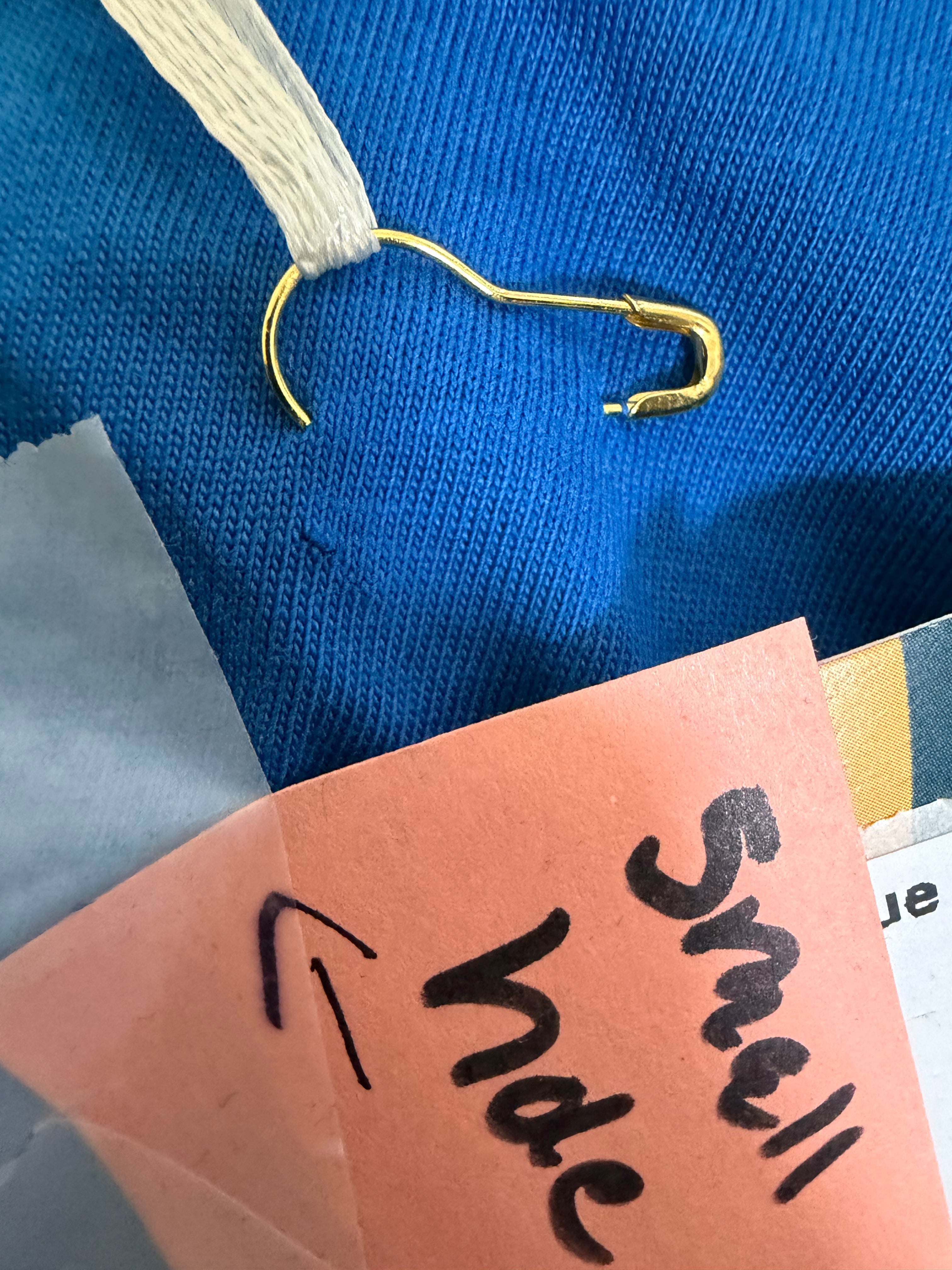 Blue Maxi Dress Sample - XL