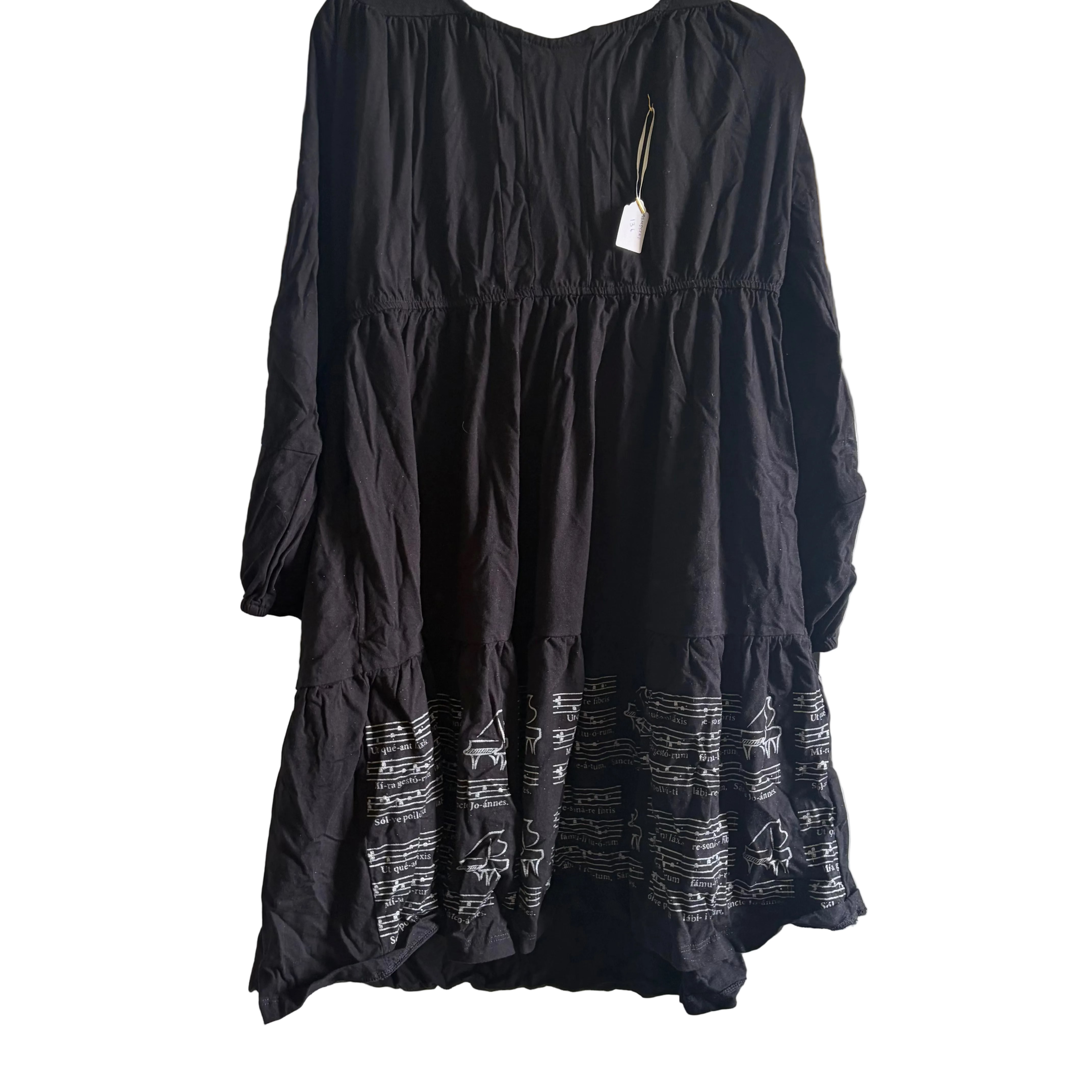 Musical Sheet Dress Sample - XL