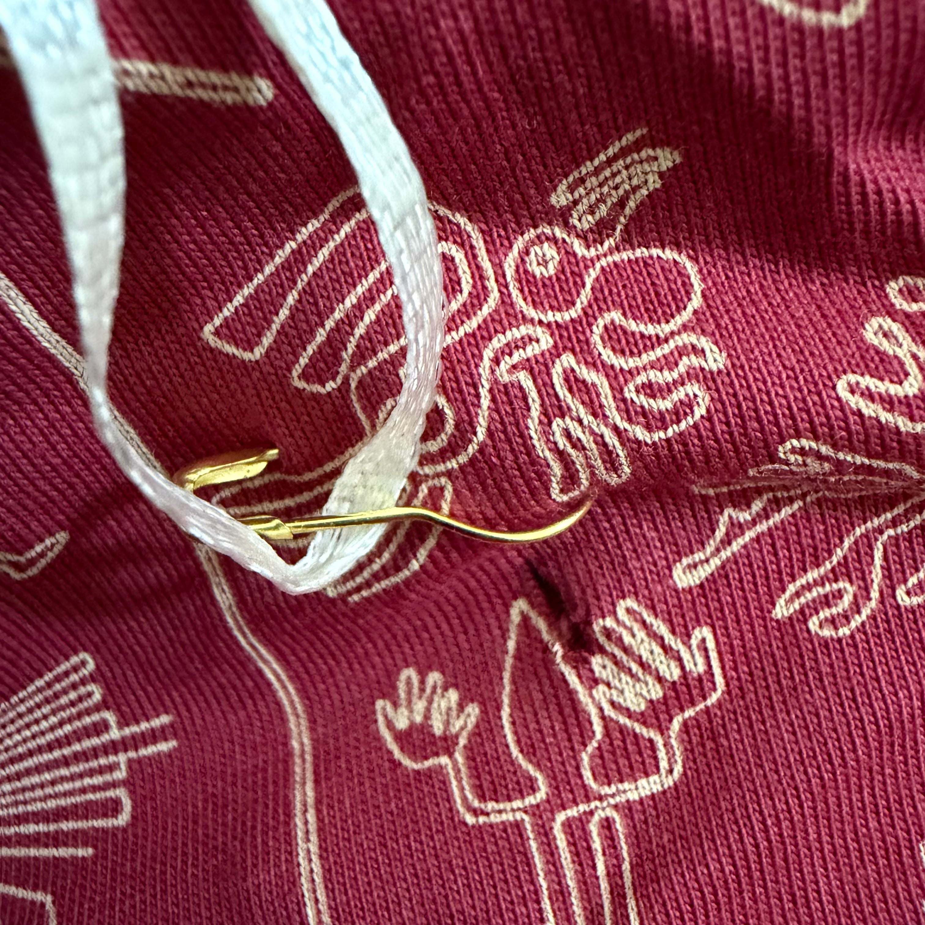 Nazca Lines Twirl Dress Sample - M
