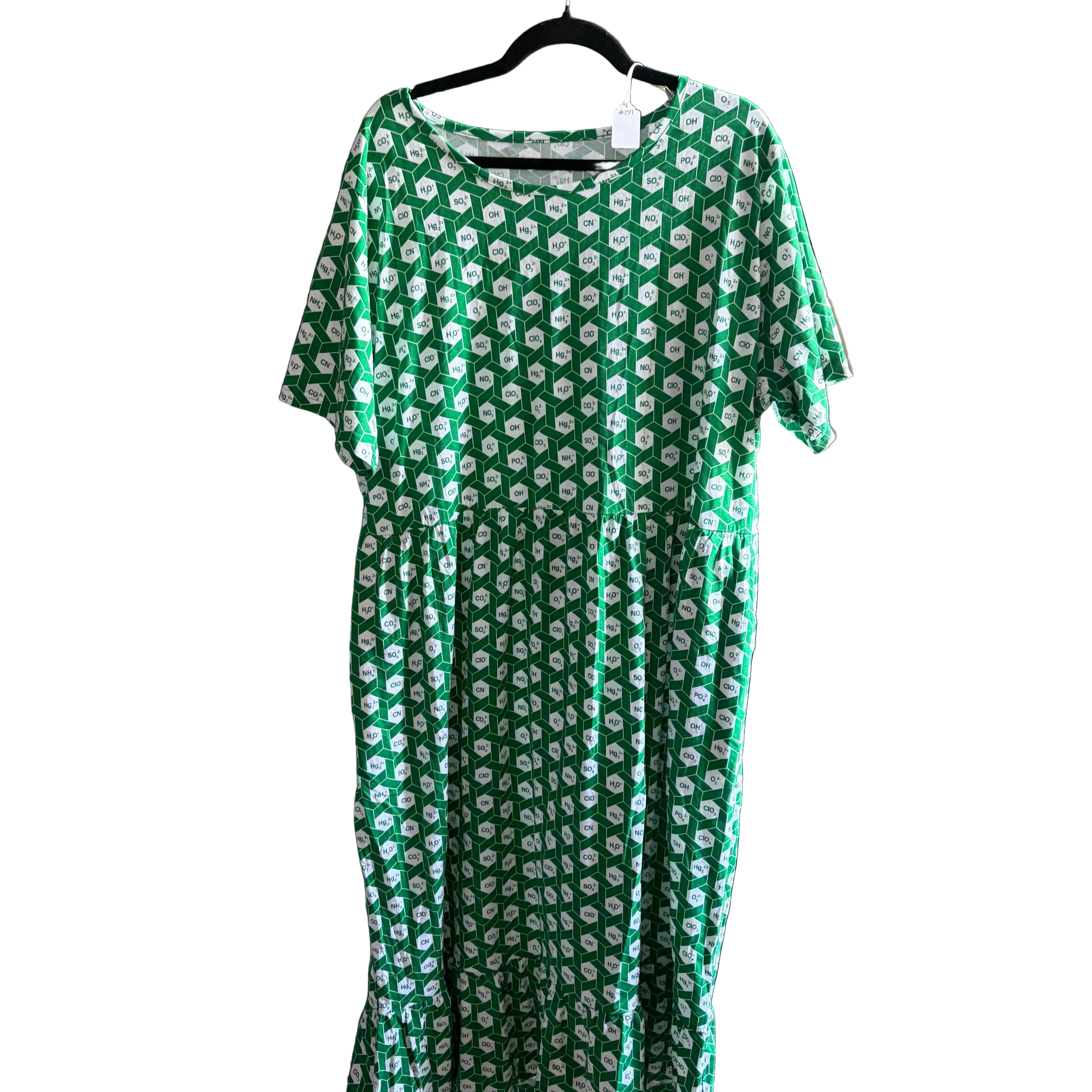 Polyatomic Ions Dress Sample - 3XL