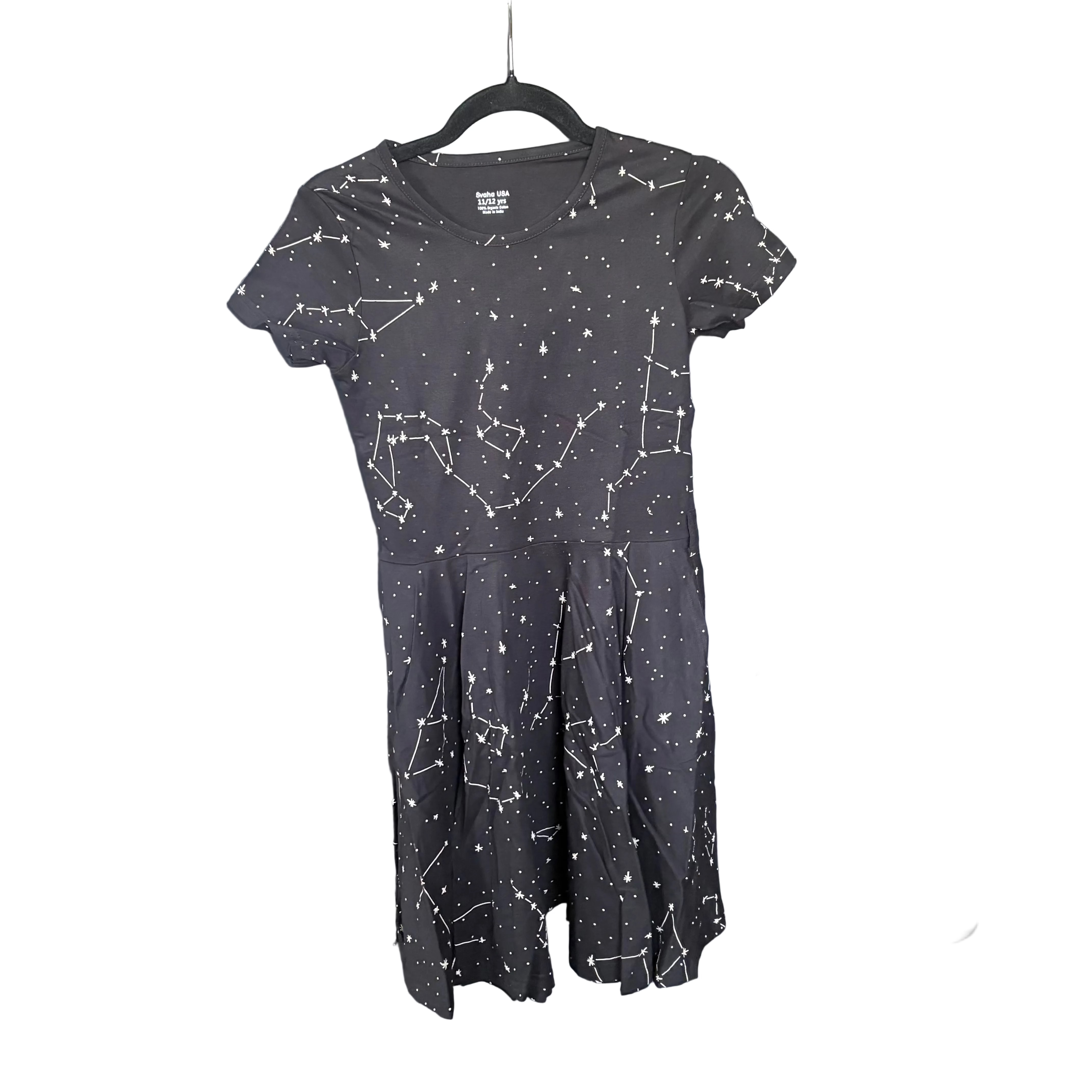 Constellations Kids Dress Sample - 11/12 (No Belt)