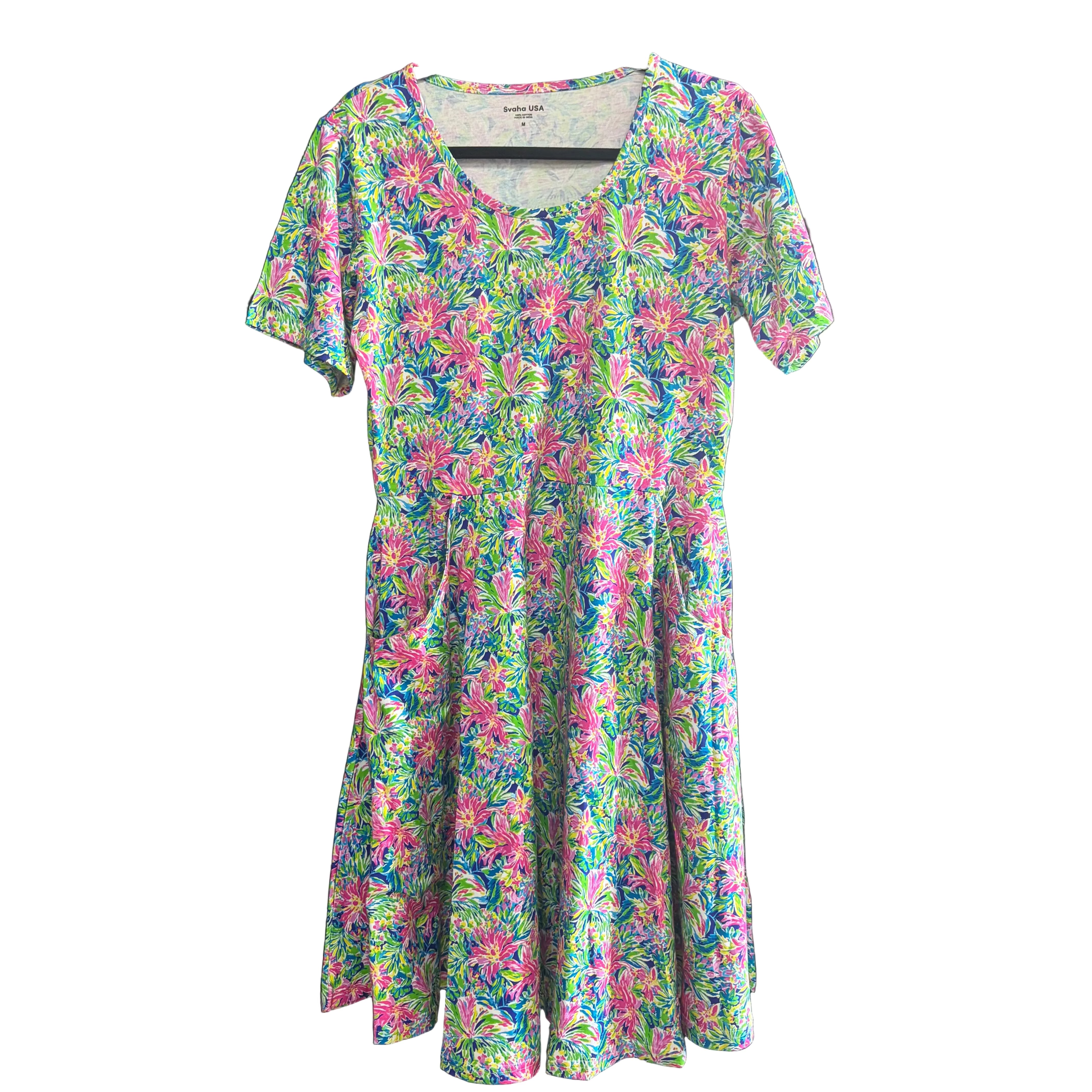 Flora Fiesta Twirl Dress Sample - M
