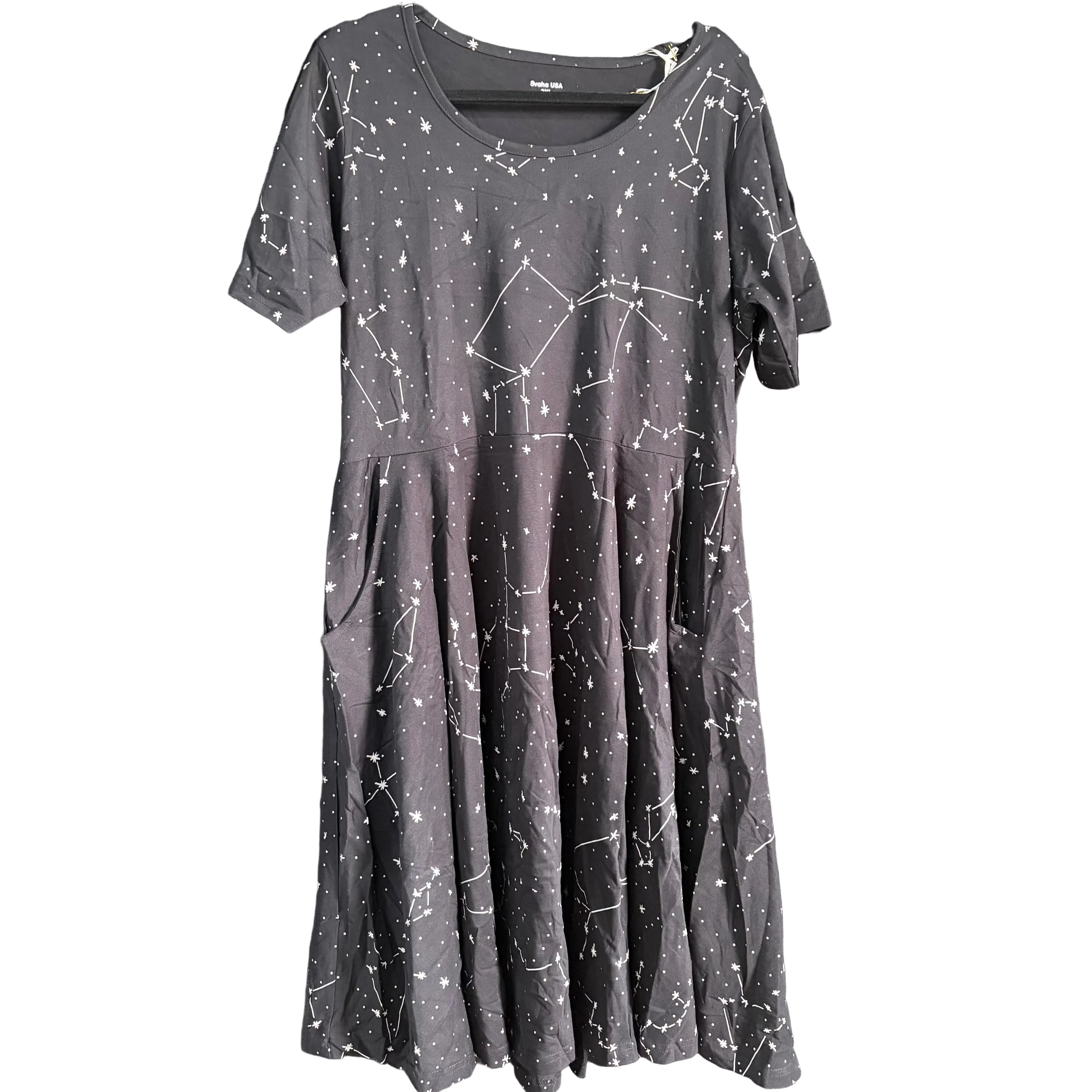 Constellations Twirl Dress Sample - 2XL (smaller fit)