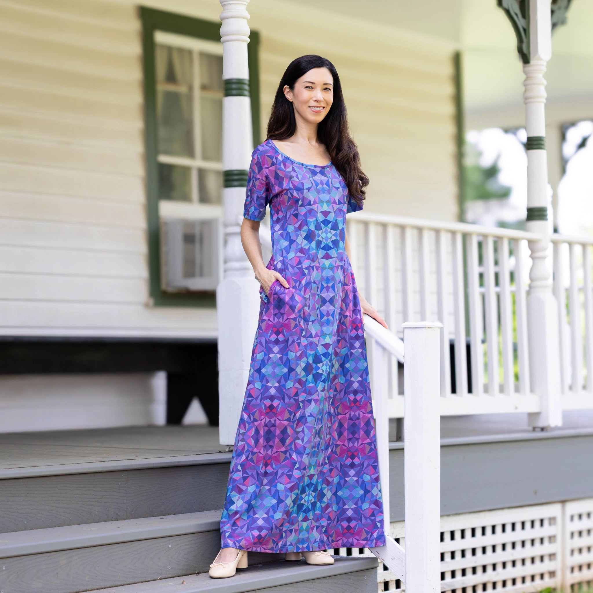 Kaleidoscope Maxi Dress