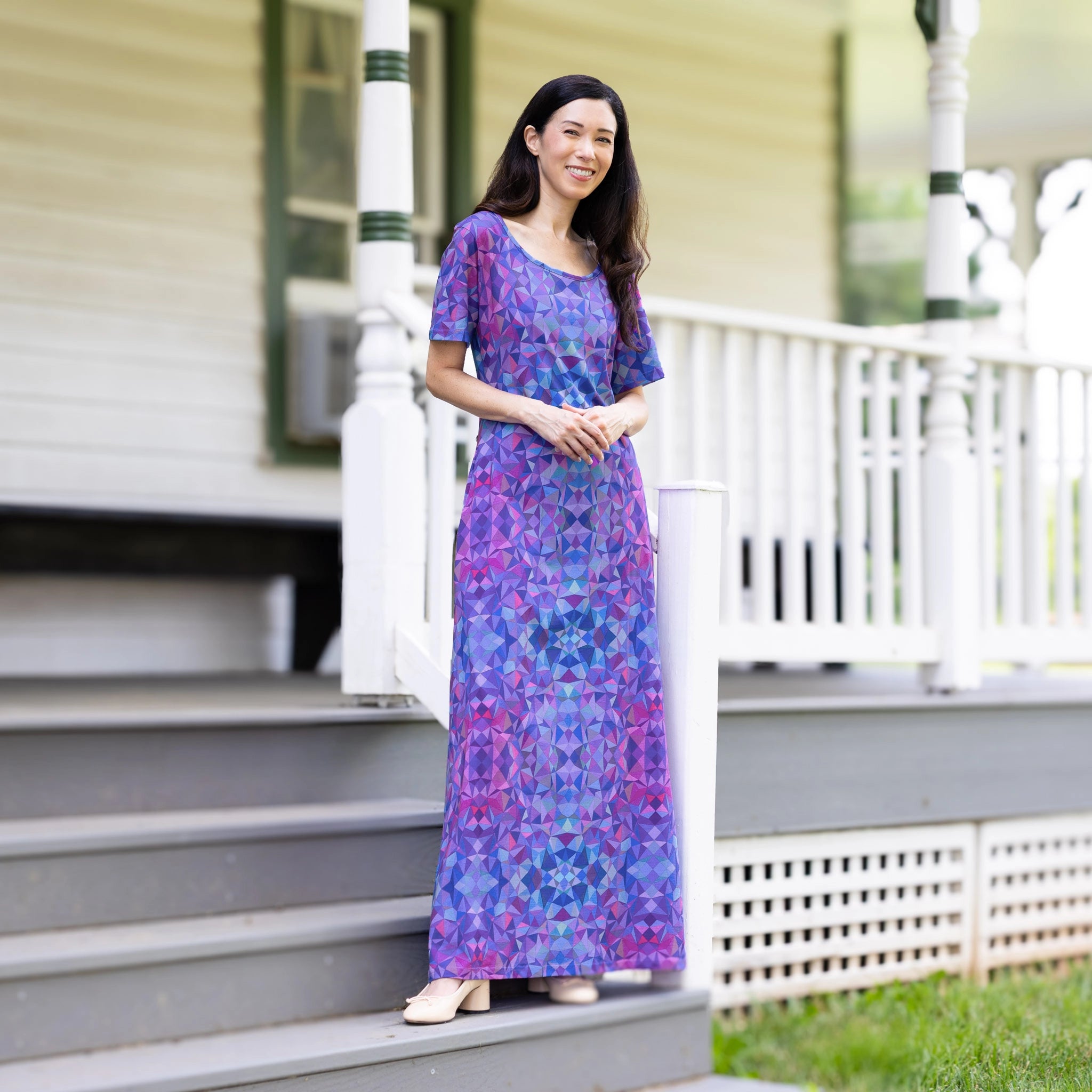 Kaleidoscope Maxi Dress