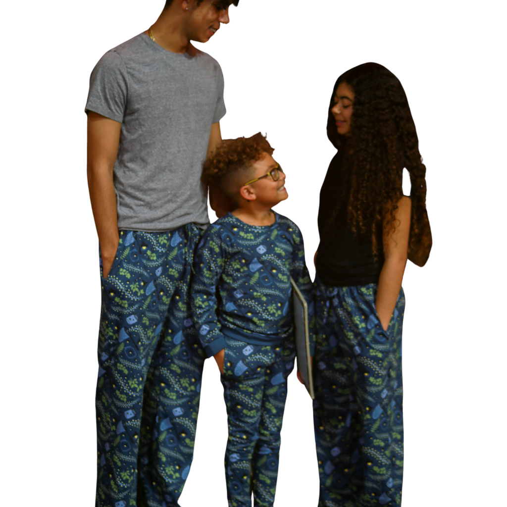 Firefly Flicker Glow-in-the-Dark Kids Pajamas Set
