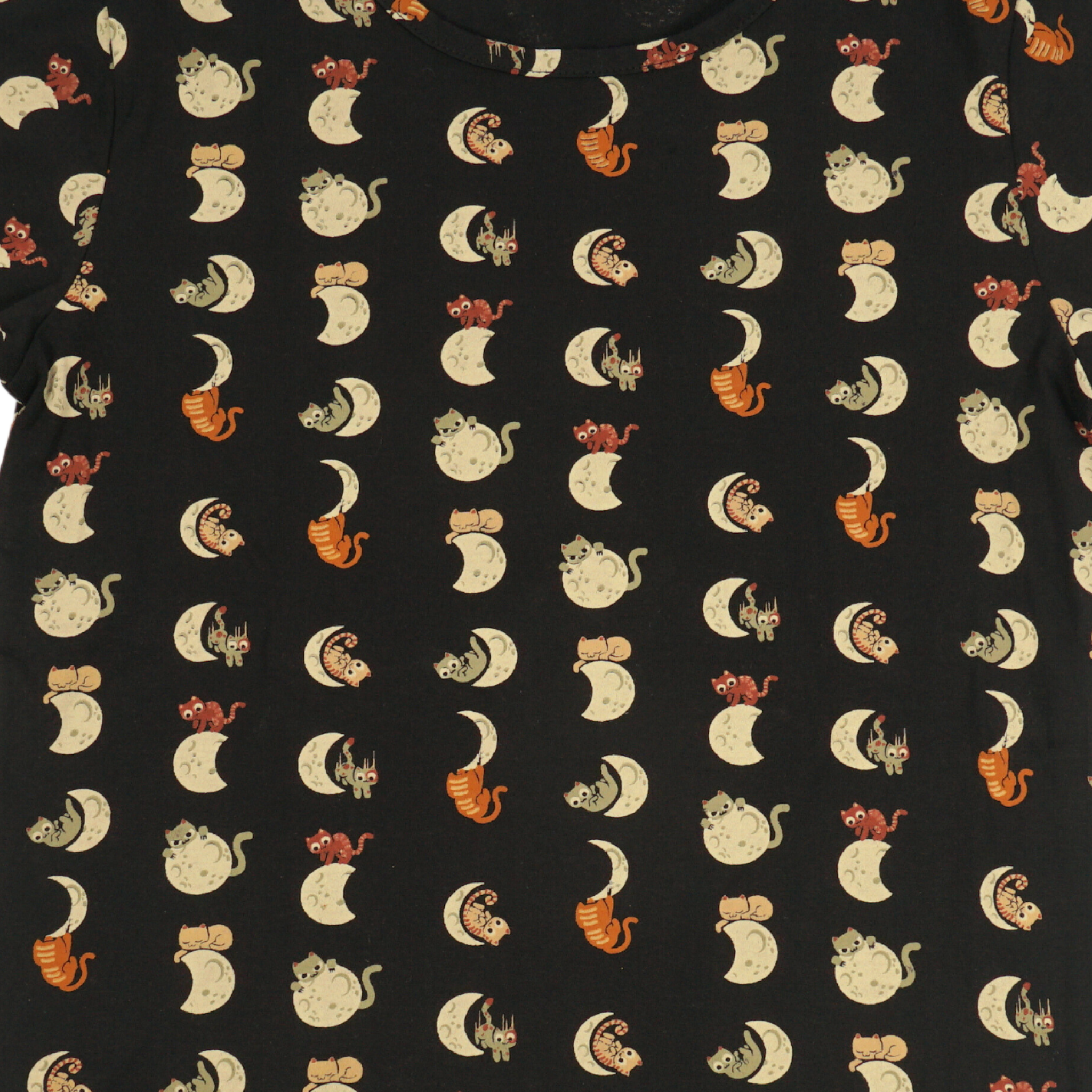 Lunar Kitty Glow-in-the-Dark Kids Pajamas Set