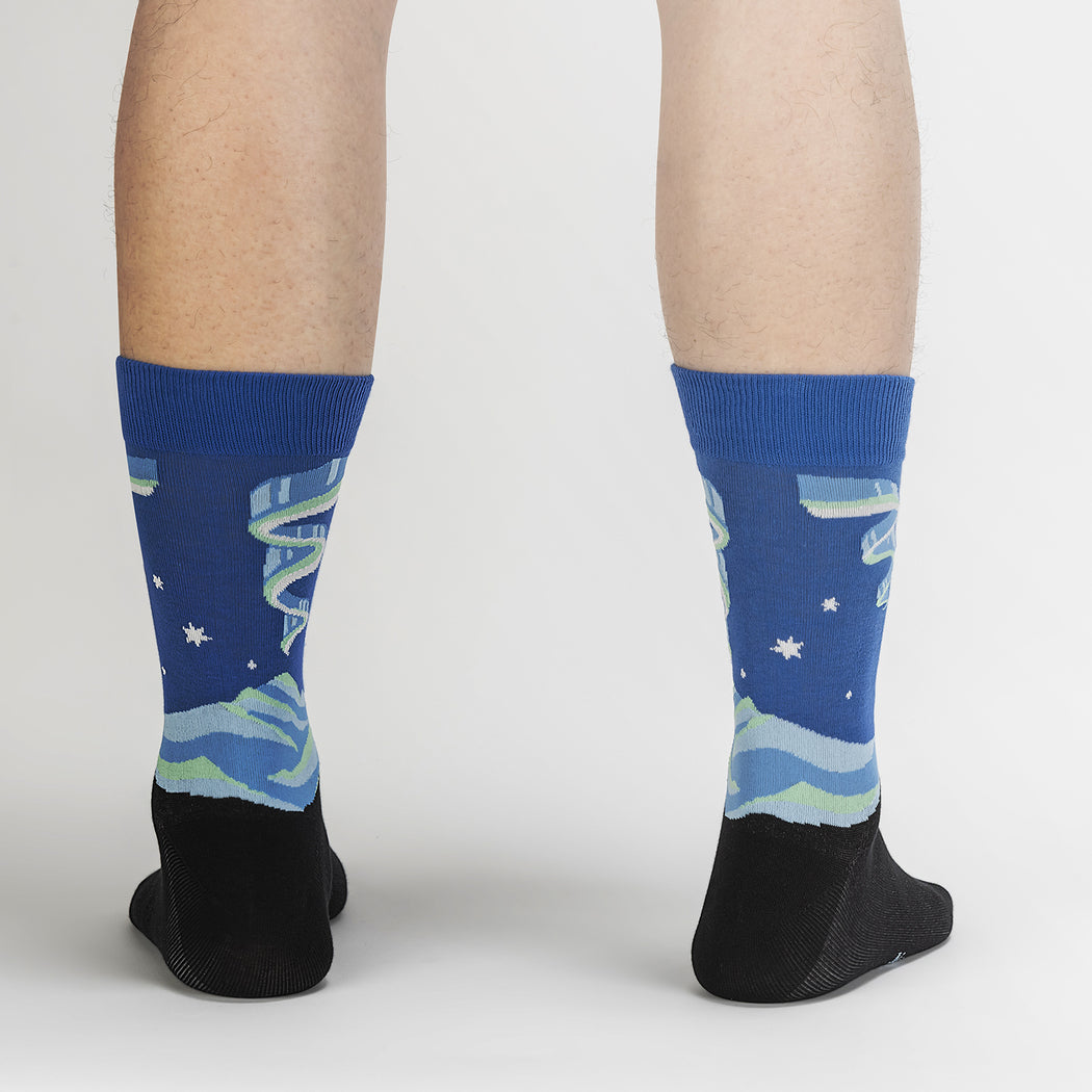 Northern Lights Crew Socks