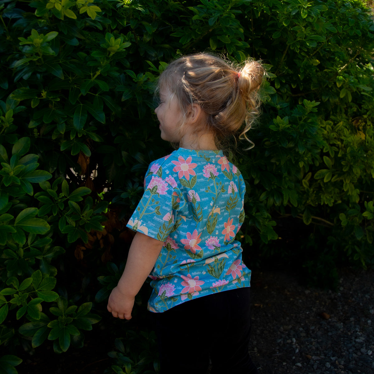 Parts Of A Flower Kids T-Shirt