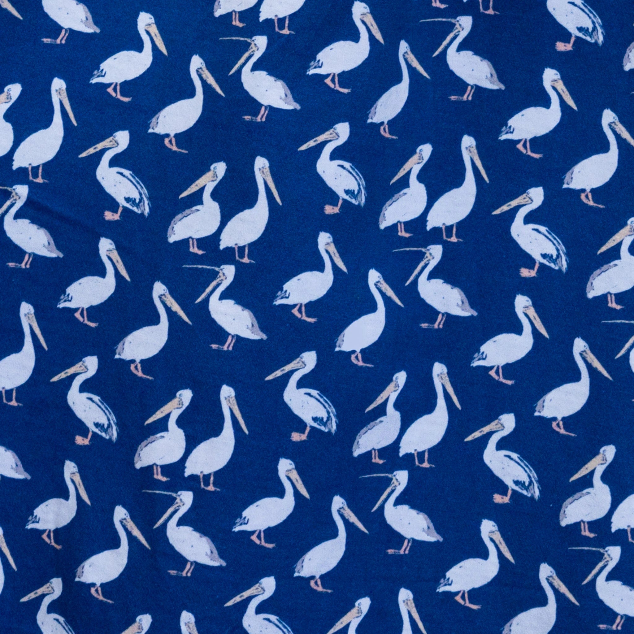 Pelicans Square-Neck Kids Dress