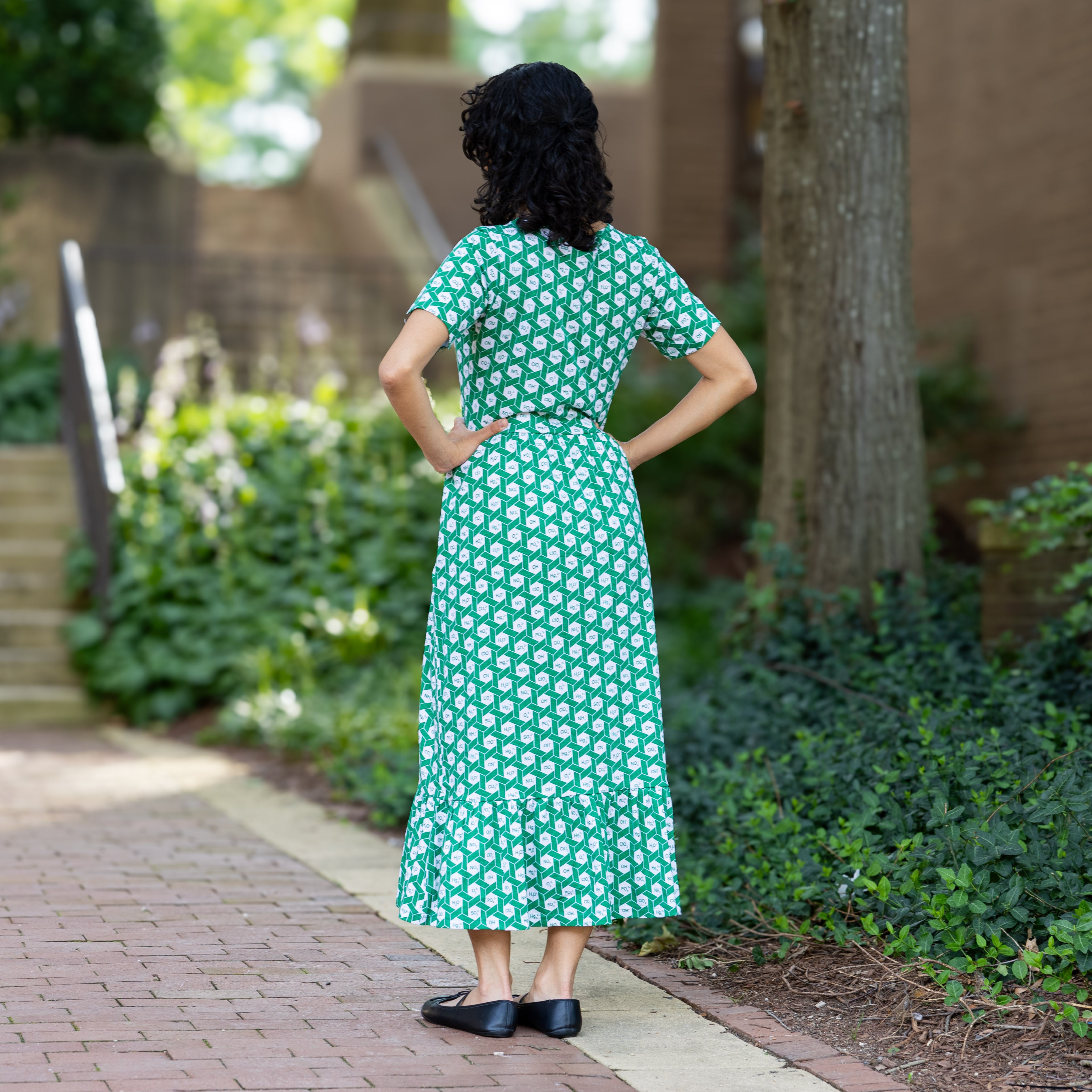 Polyatomic Ions Midi Dress