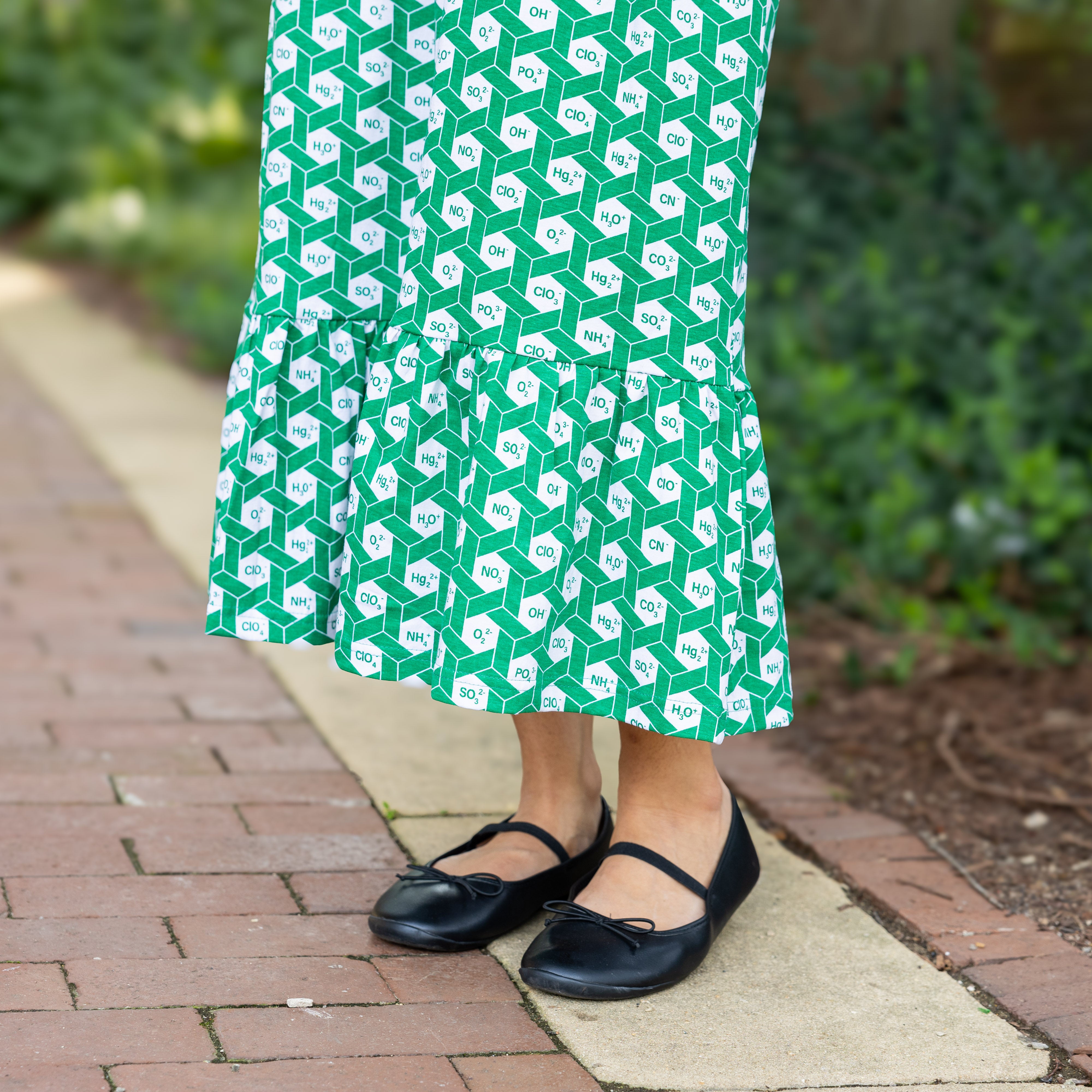 Polyatomic Ions Midi Dress