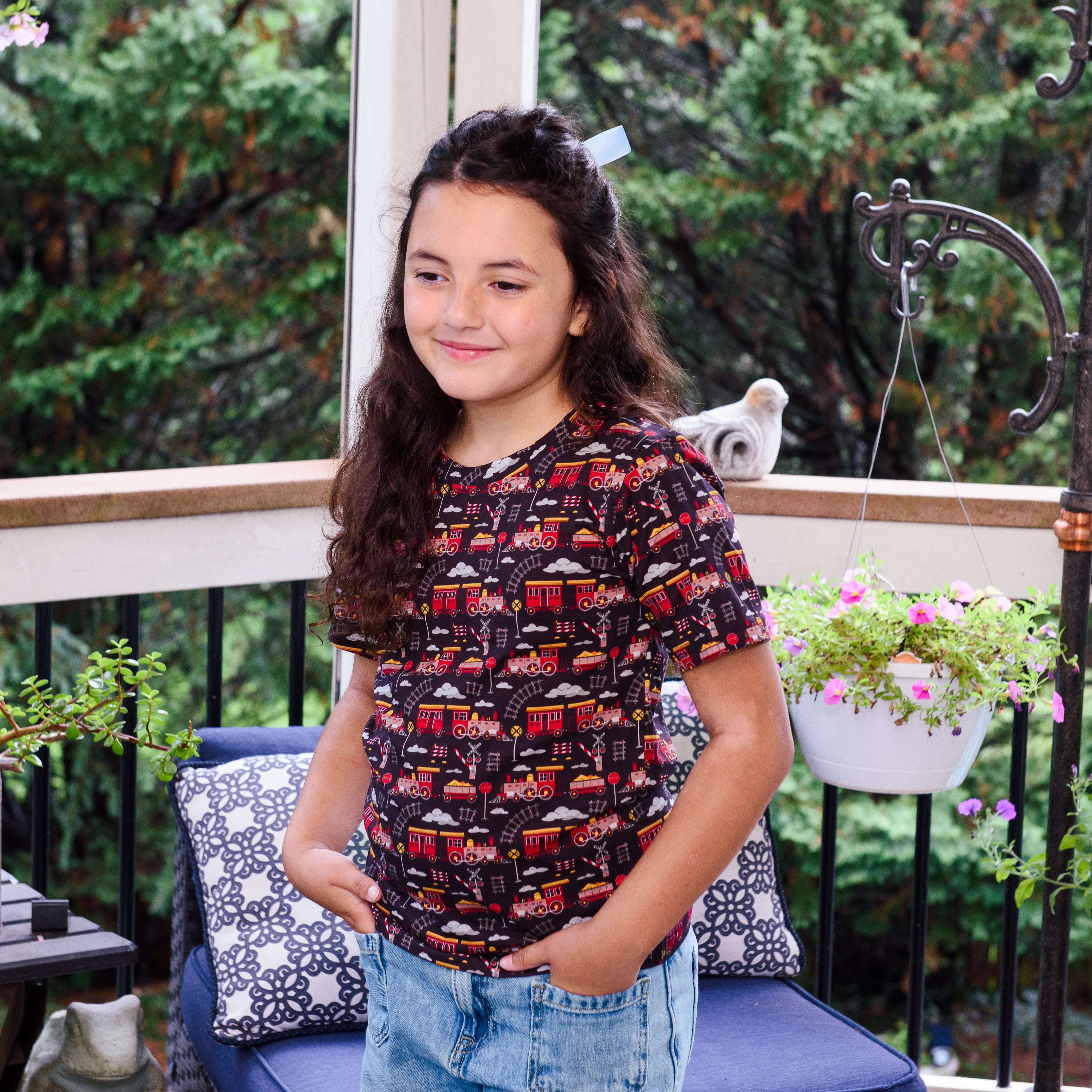 Train Adventures Kids T-Shirt