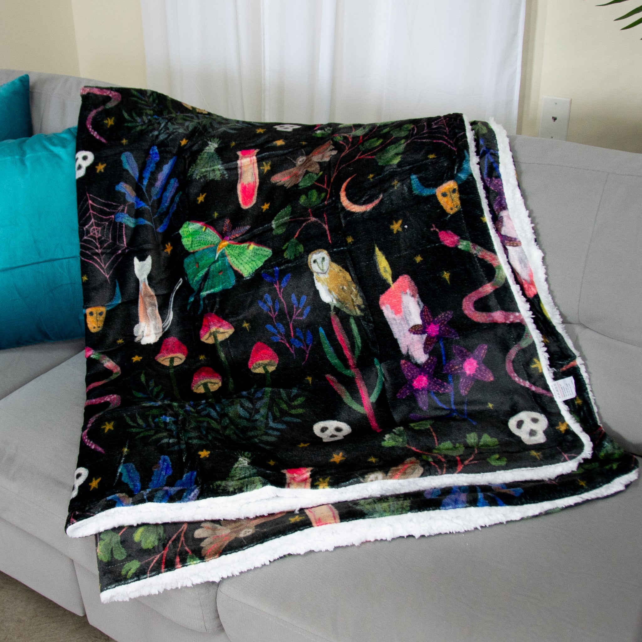 Witchy Forest Blanket