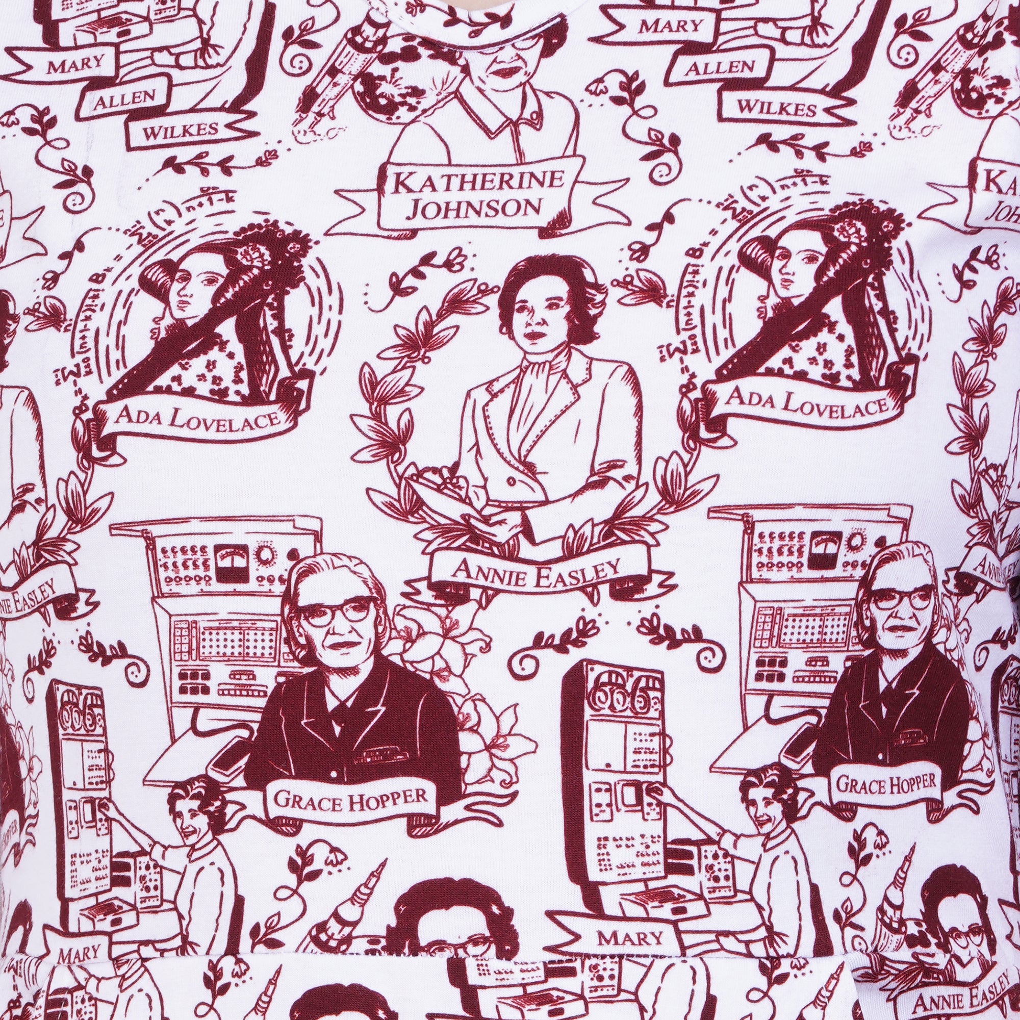 Women in Technology A-Line Dress (With Waist Seam)