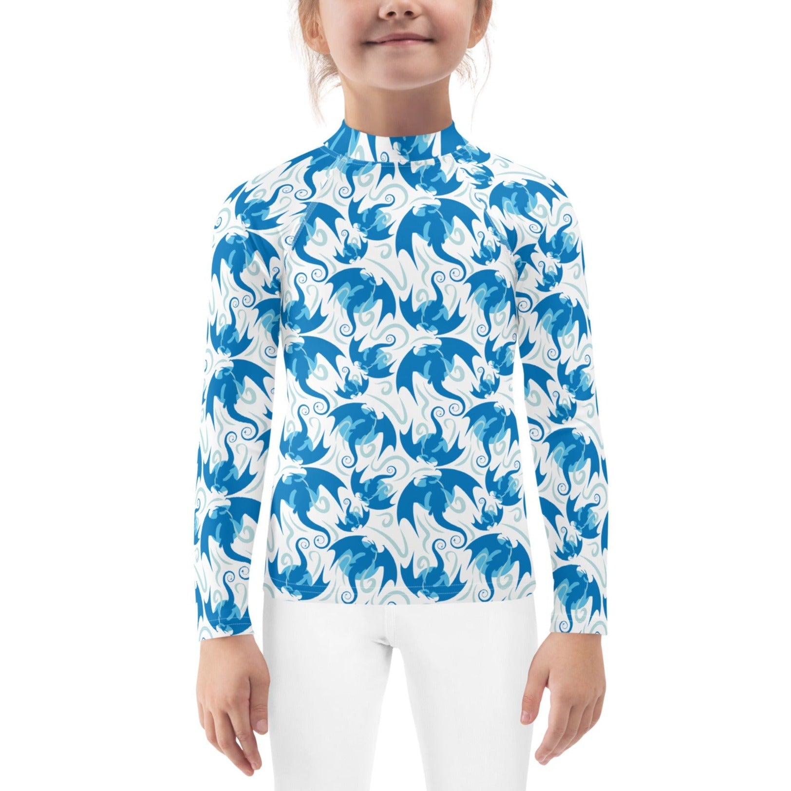Flying Dragons Kids Rash Guard (POD)