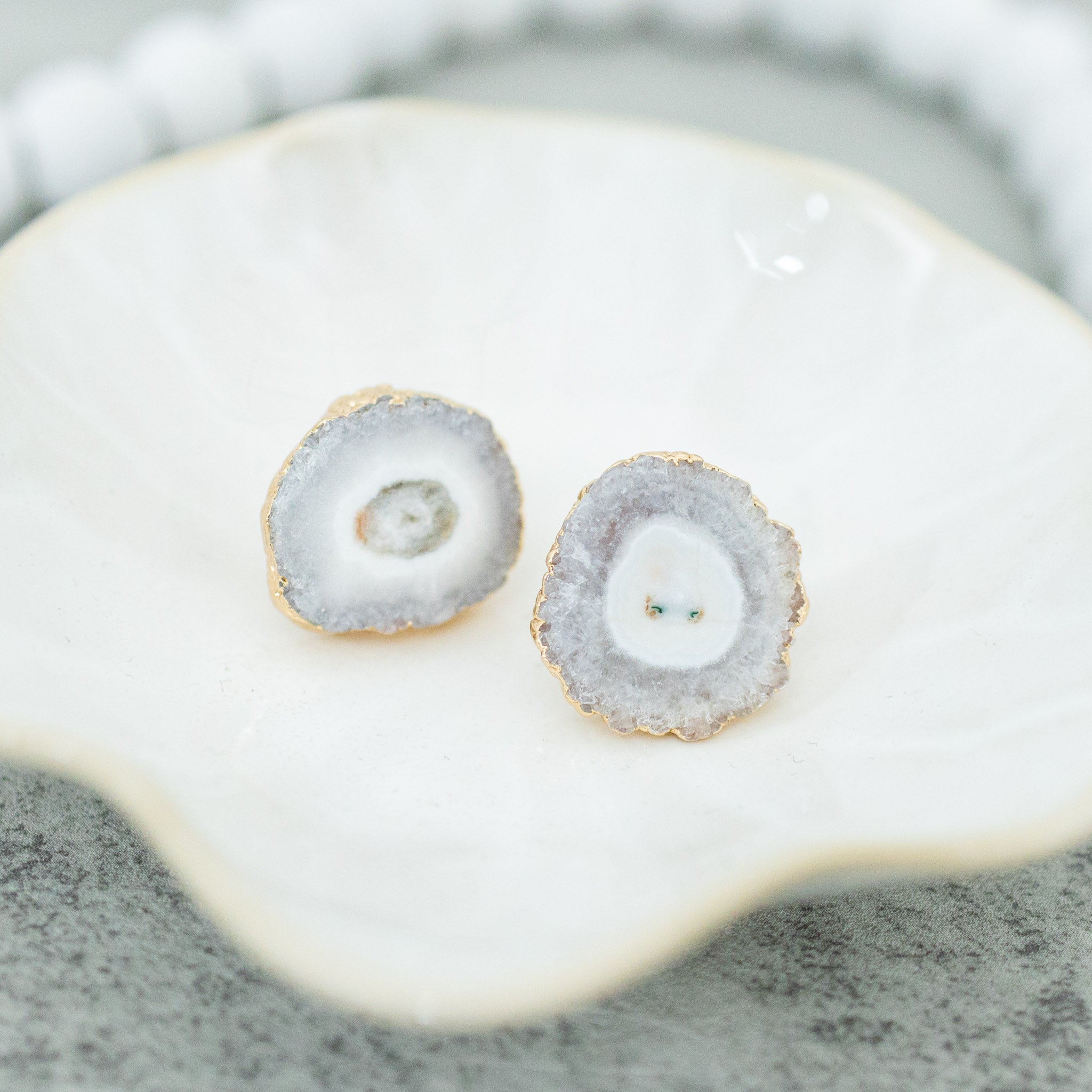 Agate Stone Earrings