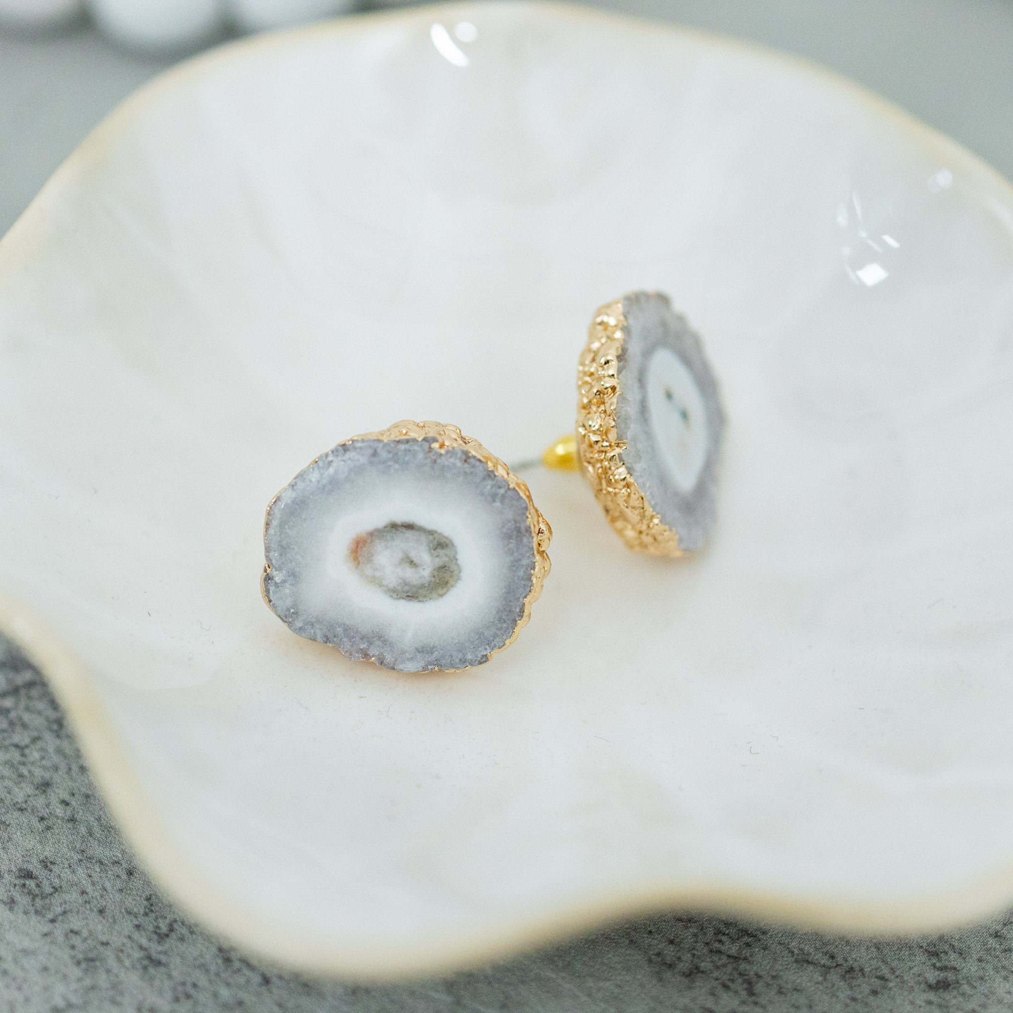 Agate Stone Earrings